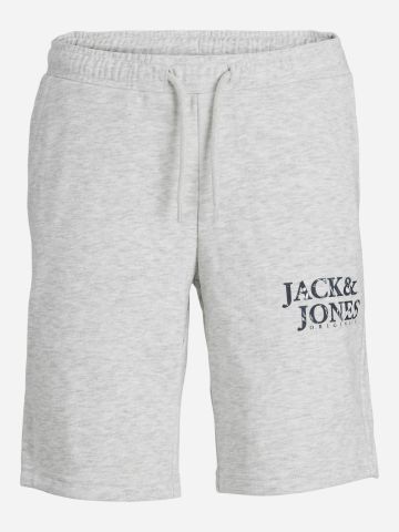 מכנסי טרנינג קצרים עם לוגו / TEEN של JACK AND JONES