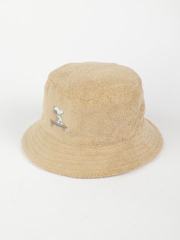 כובע באקט מגבת SNOOPY®PEANUTS / בנים של TERMINAL X KIDS