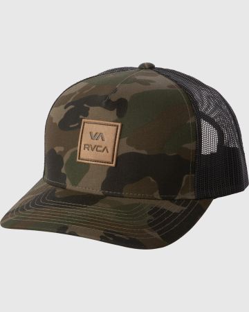 כובע מצחייה בהדפס קמופלאז' / גברים של RVCA