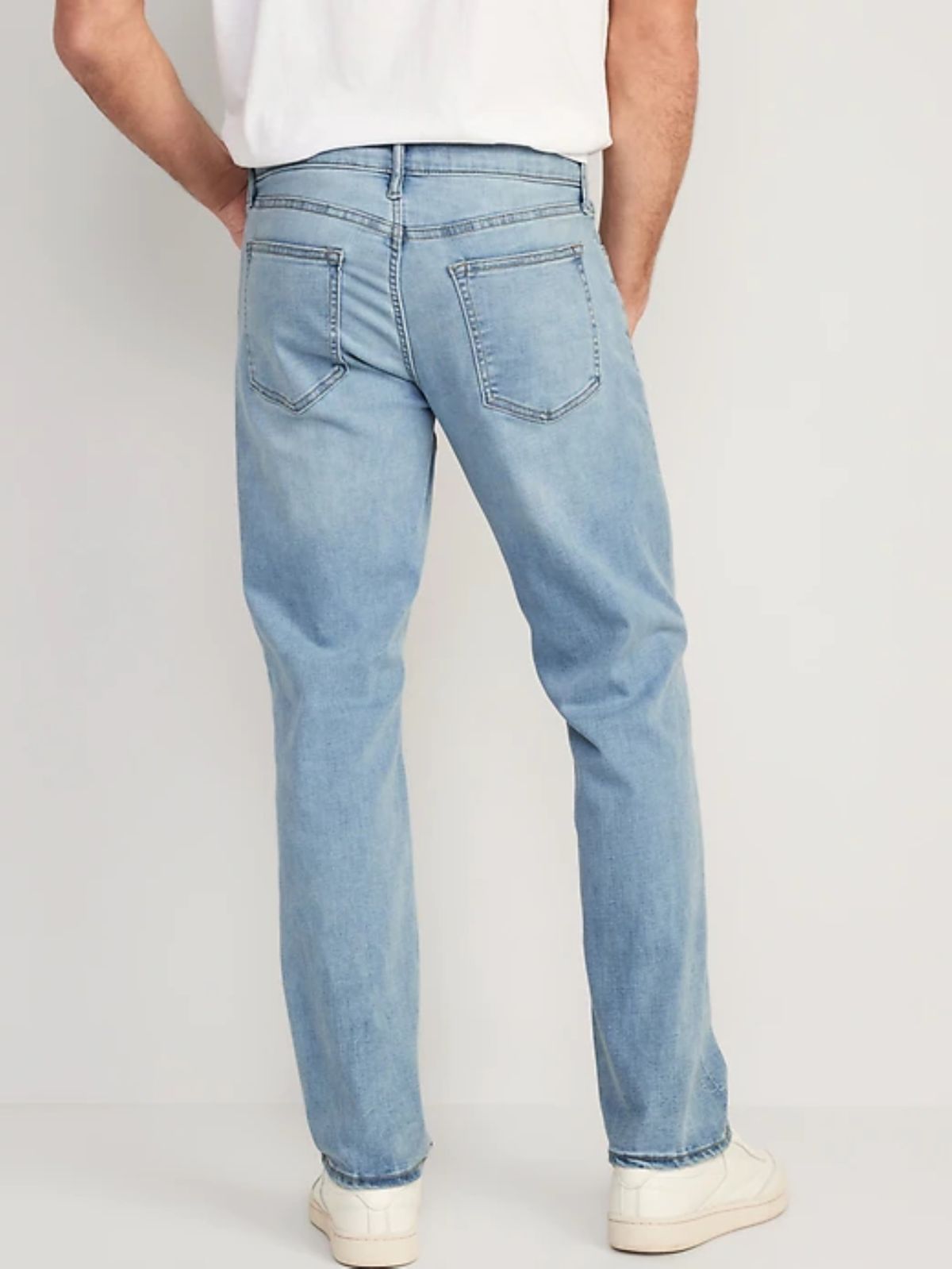  מכנסי ג'ינס ארוכים בשטיפה בהירה של OLD NAVY