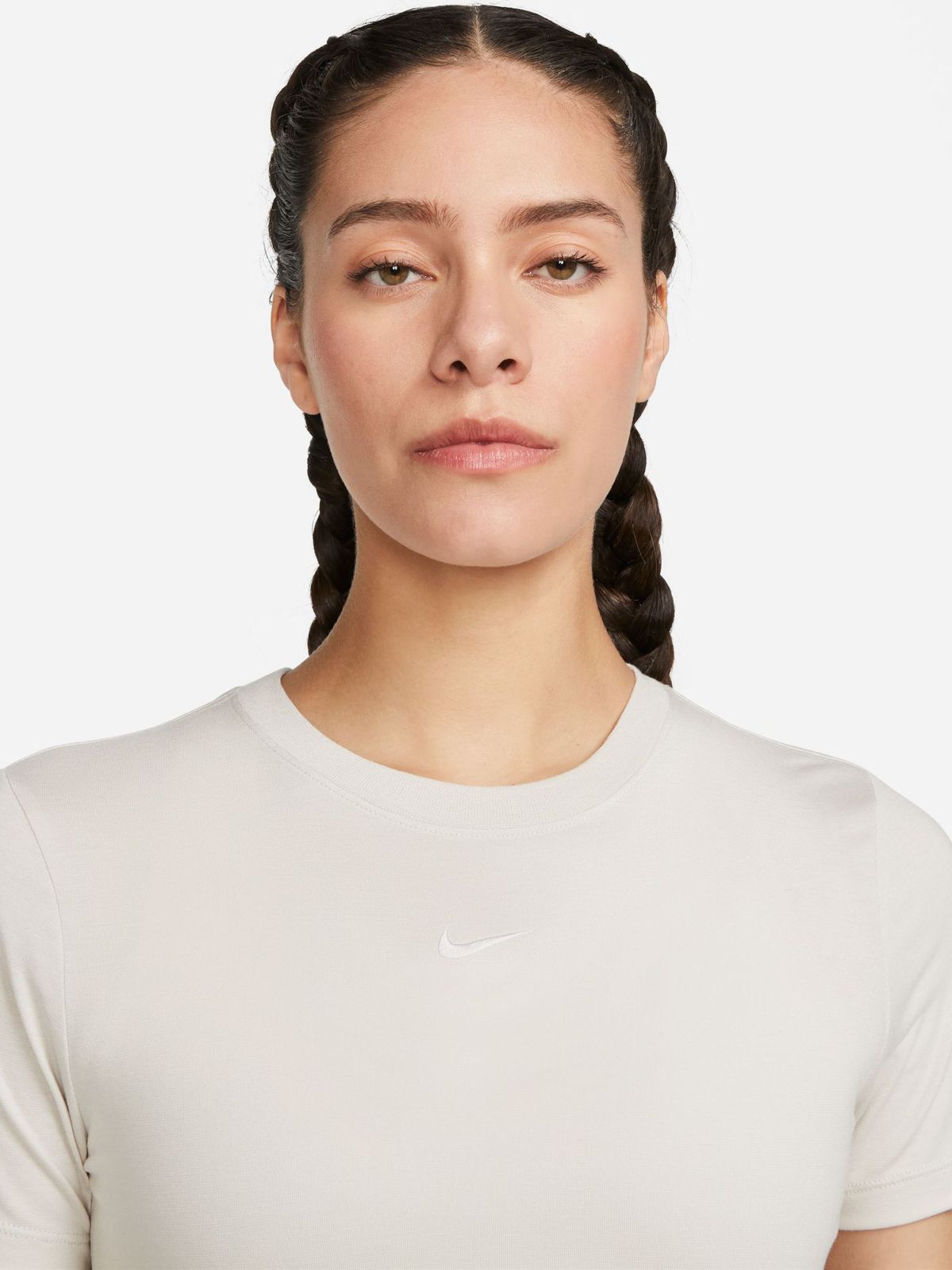  טי שירט קרופ עם לוגו Nike Sportswear Essential של NIKE
