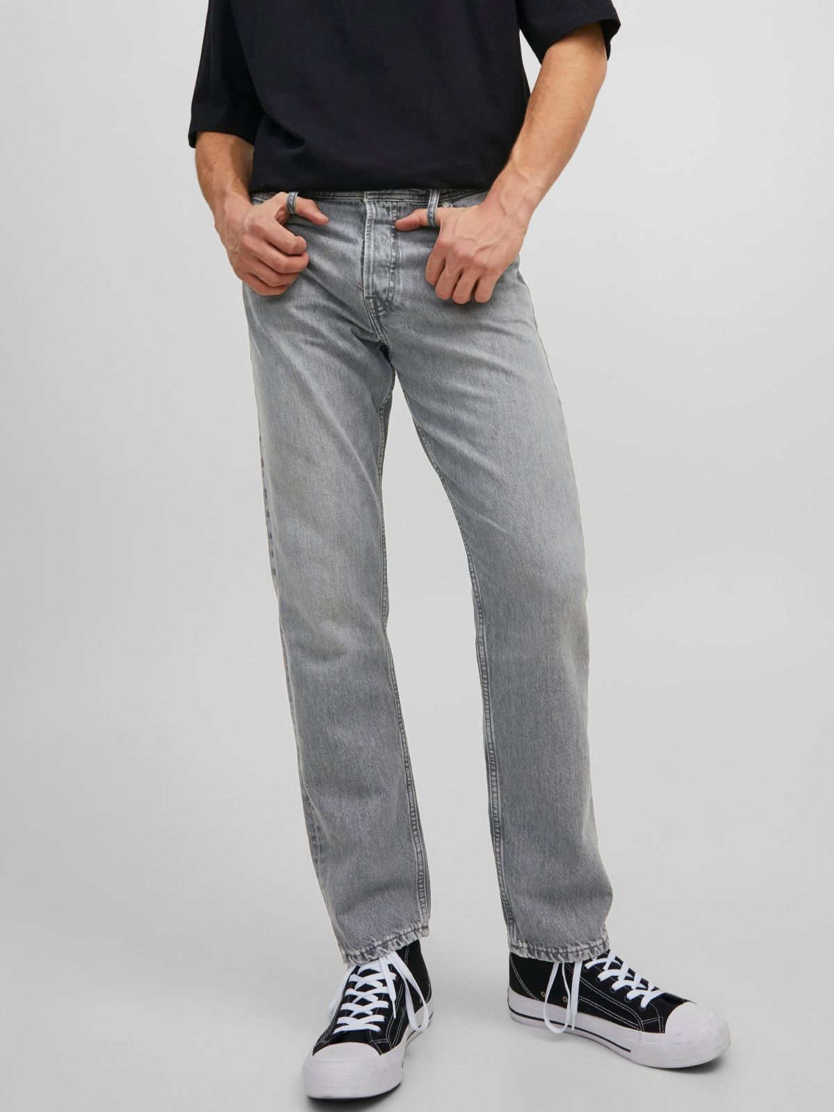  מכנסי ג'ינס ארוכים בגזרה ישרה של JACK AND JONES