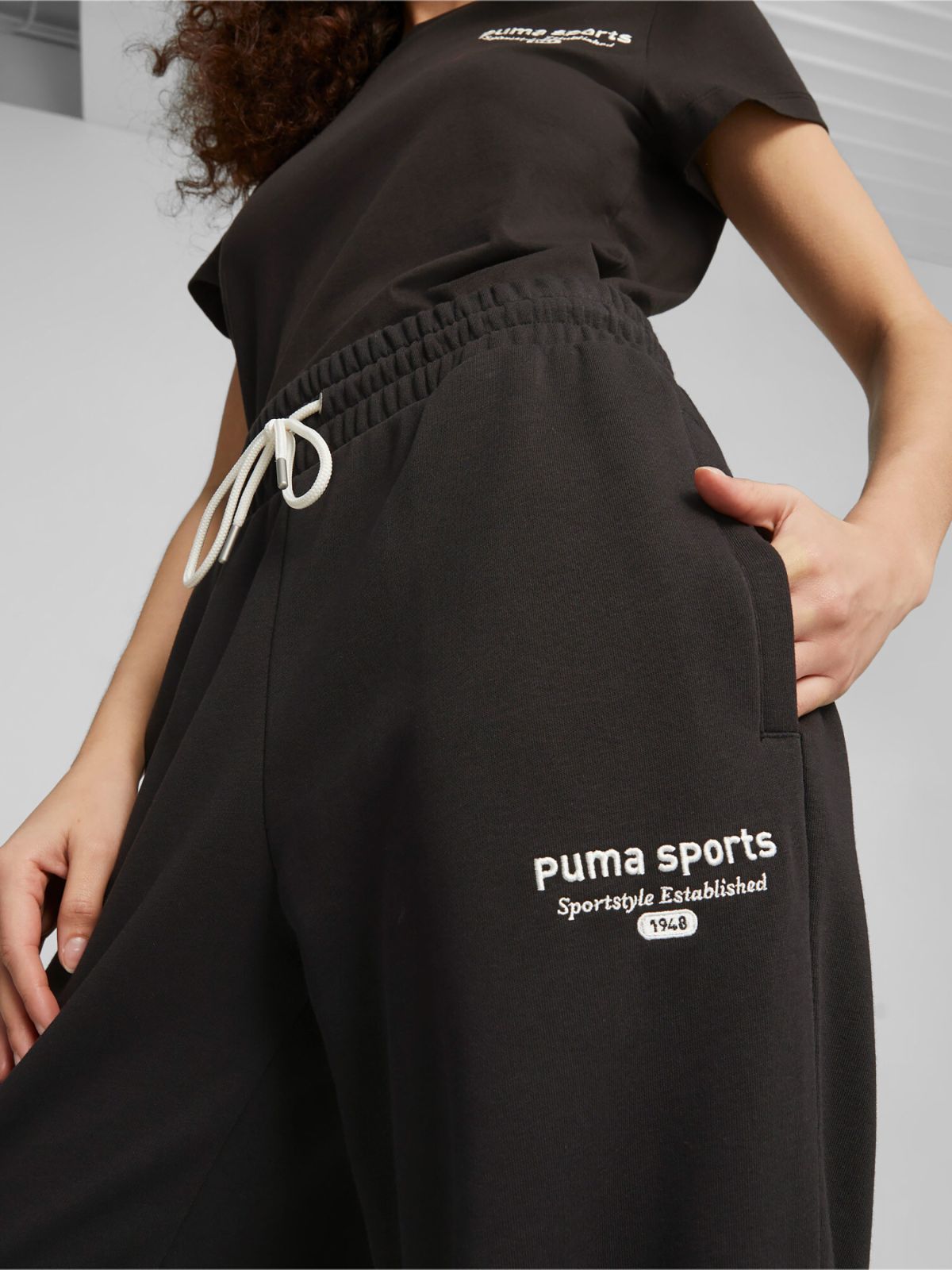  מכנסי טרנינג עם לוגו של PUMA