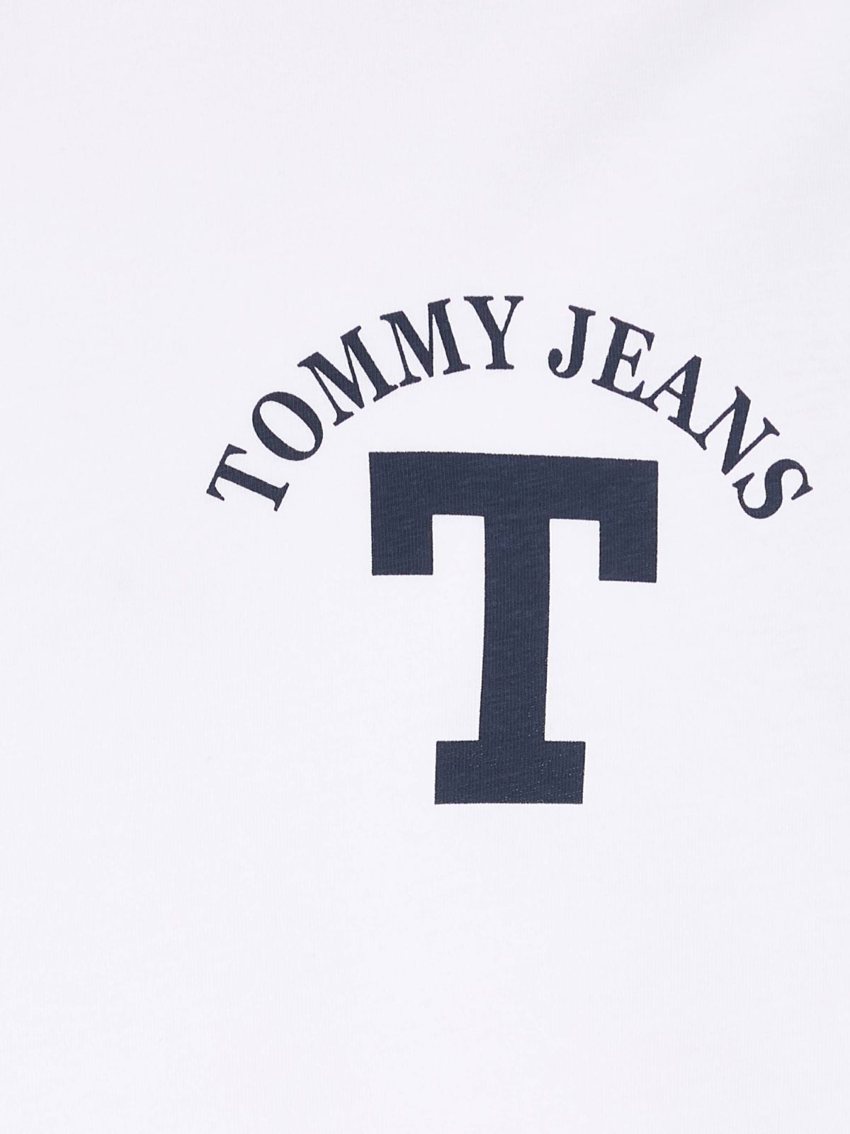  טי שירט עם הדפס לוגו של TOMMY HILFIGER