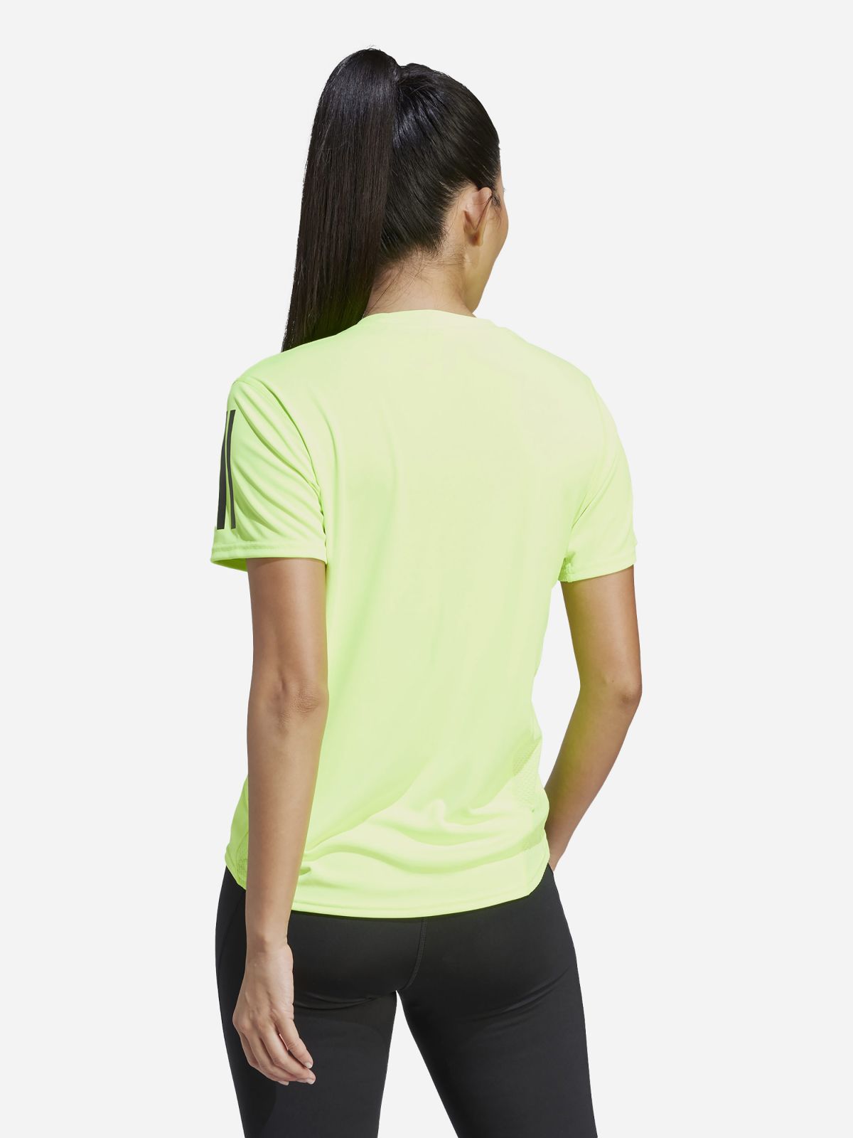  חולצת ריצה עם לוגו של ADIDAS Performance