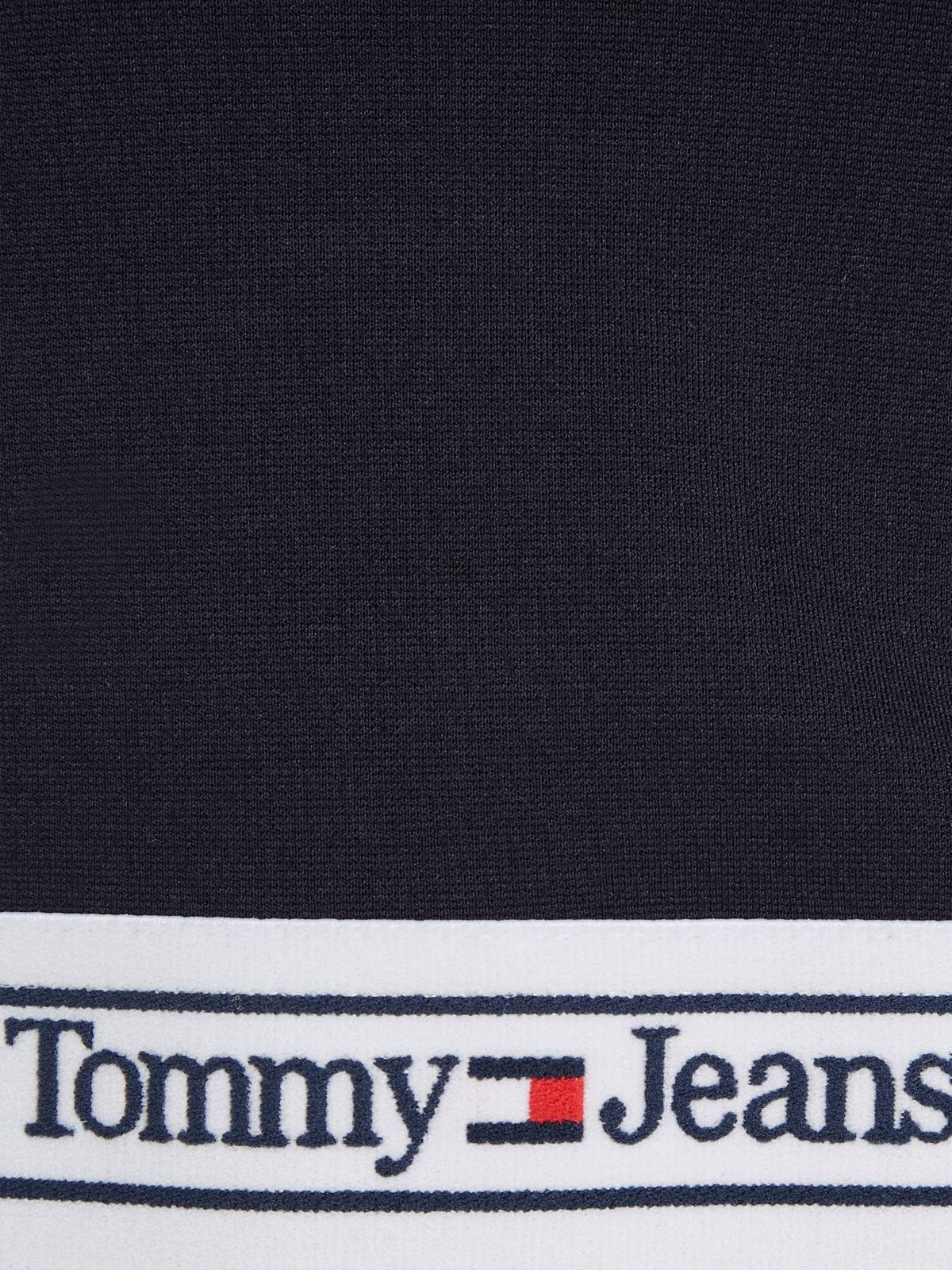  חולצת קרופ עם לוגו של TOMMY HILFIGER