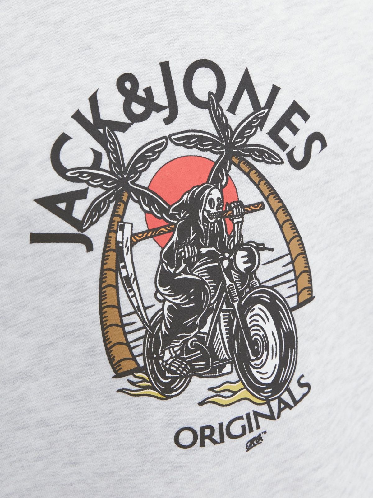  סווטשירט עם הדפס לוגו של JACK AND JONES