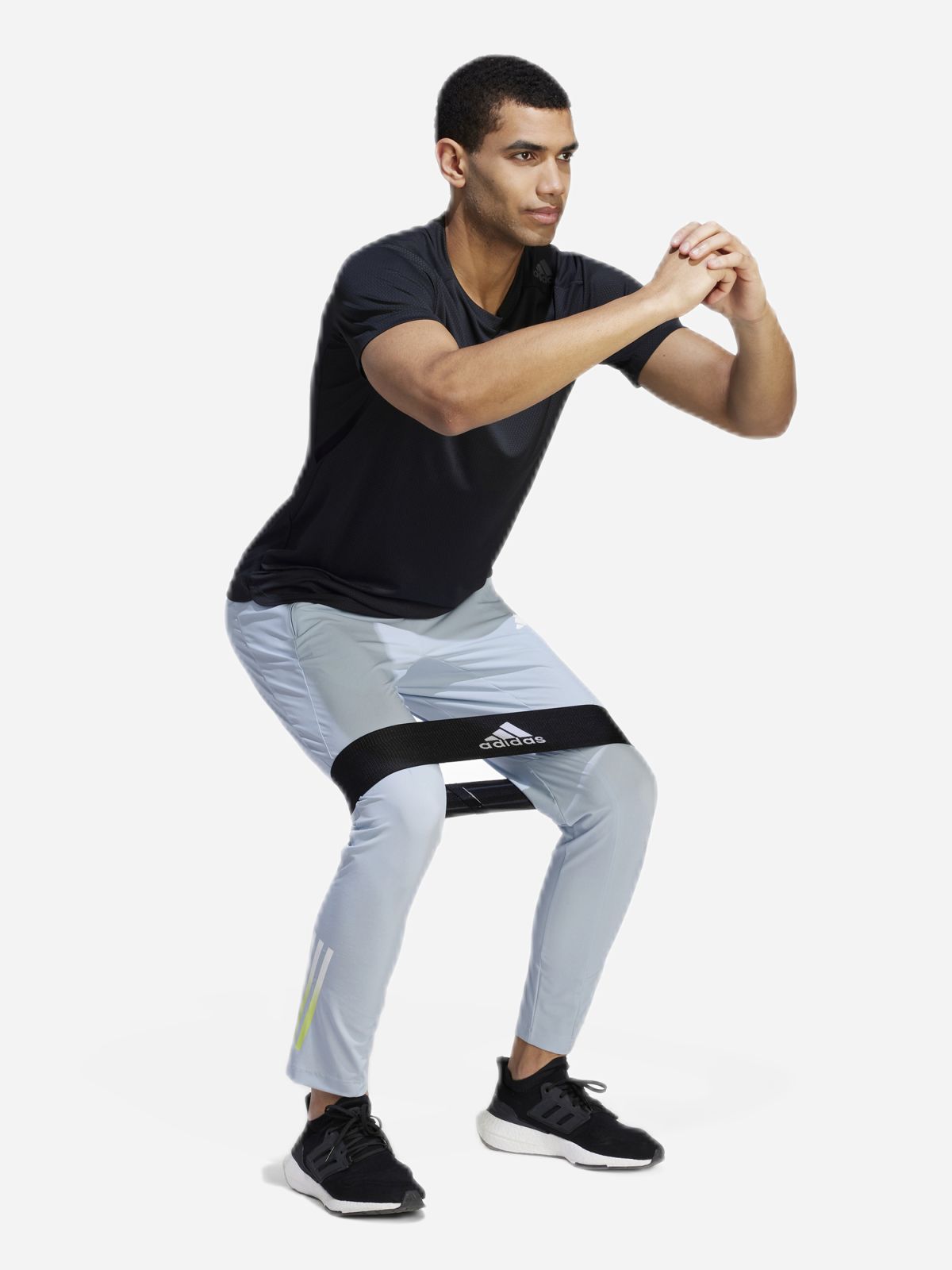  מכנסי ניילון עם לוגו של ADIDAS Performance