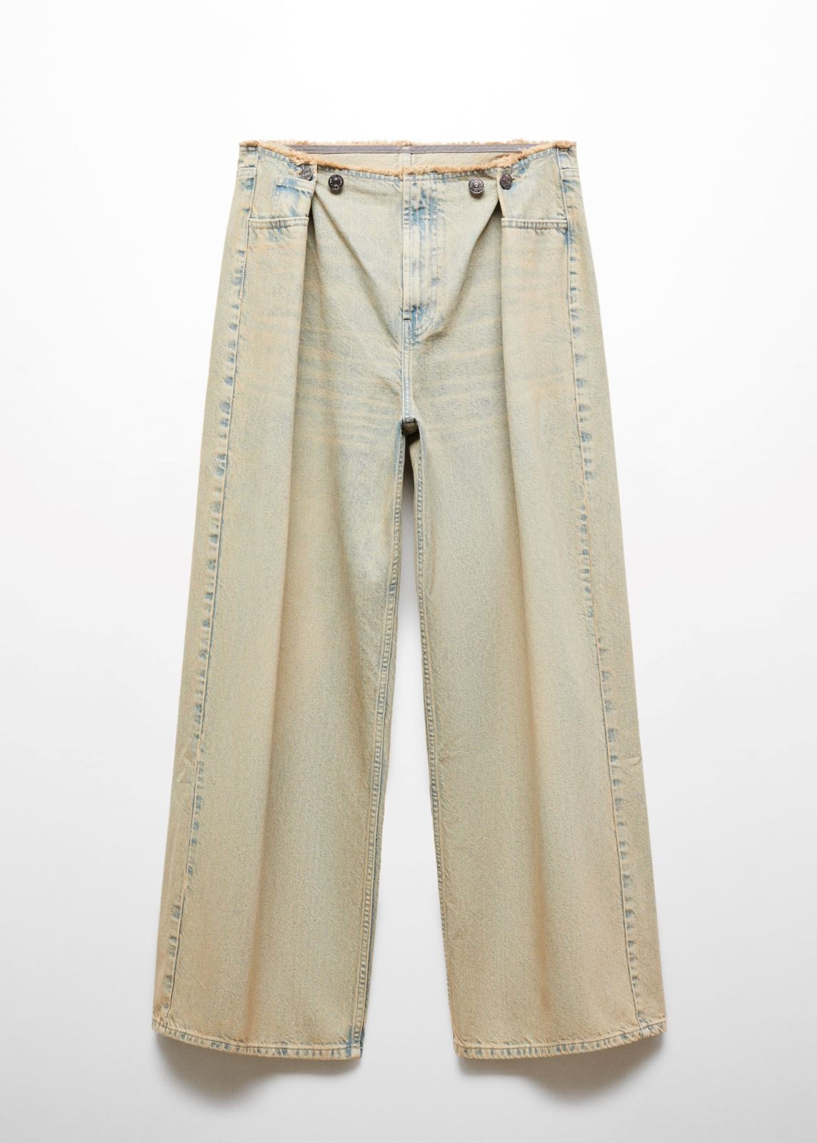  מכנסי ג'ינס באגי של MANGO