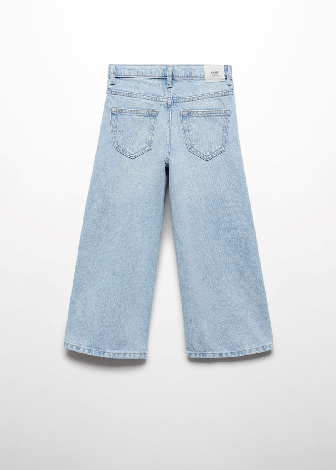  ג'ינס ארוך בגזרה מתרחבת / בנות של MANGO