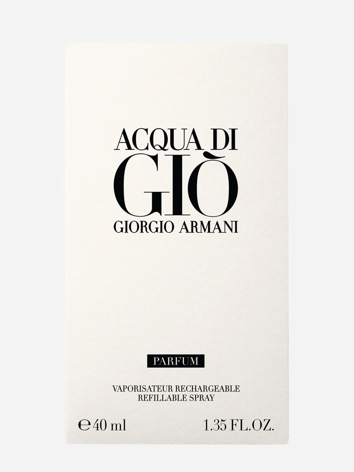  בושם לגבר ACQUA DI GIO PARFUM בגודל 40 מ"ל של GIORGIO ARMANI