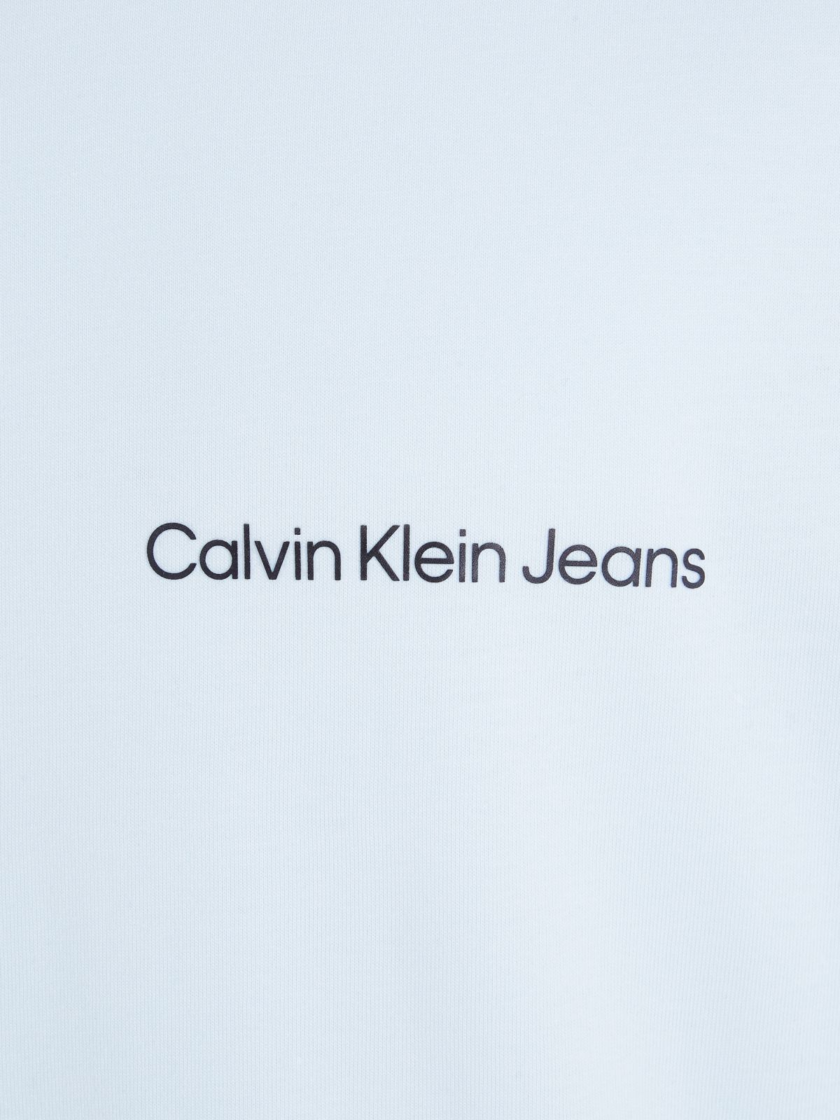 טי שירט עם הדפס כיתוב של CALVIN KLEIN