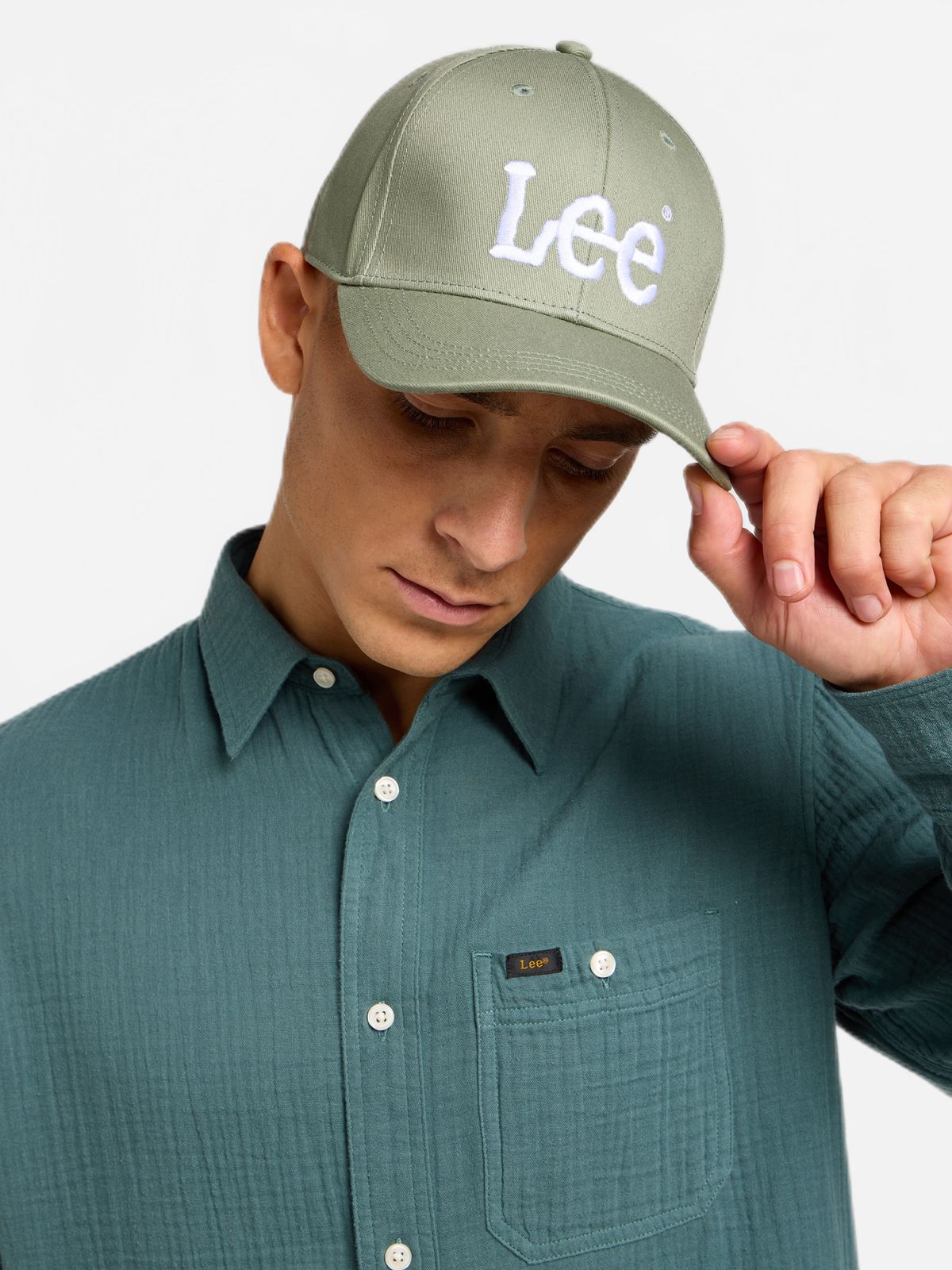  כובע מצחייה עם לוגו / גברים של LEE