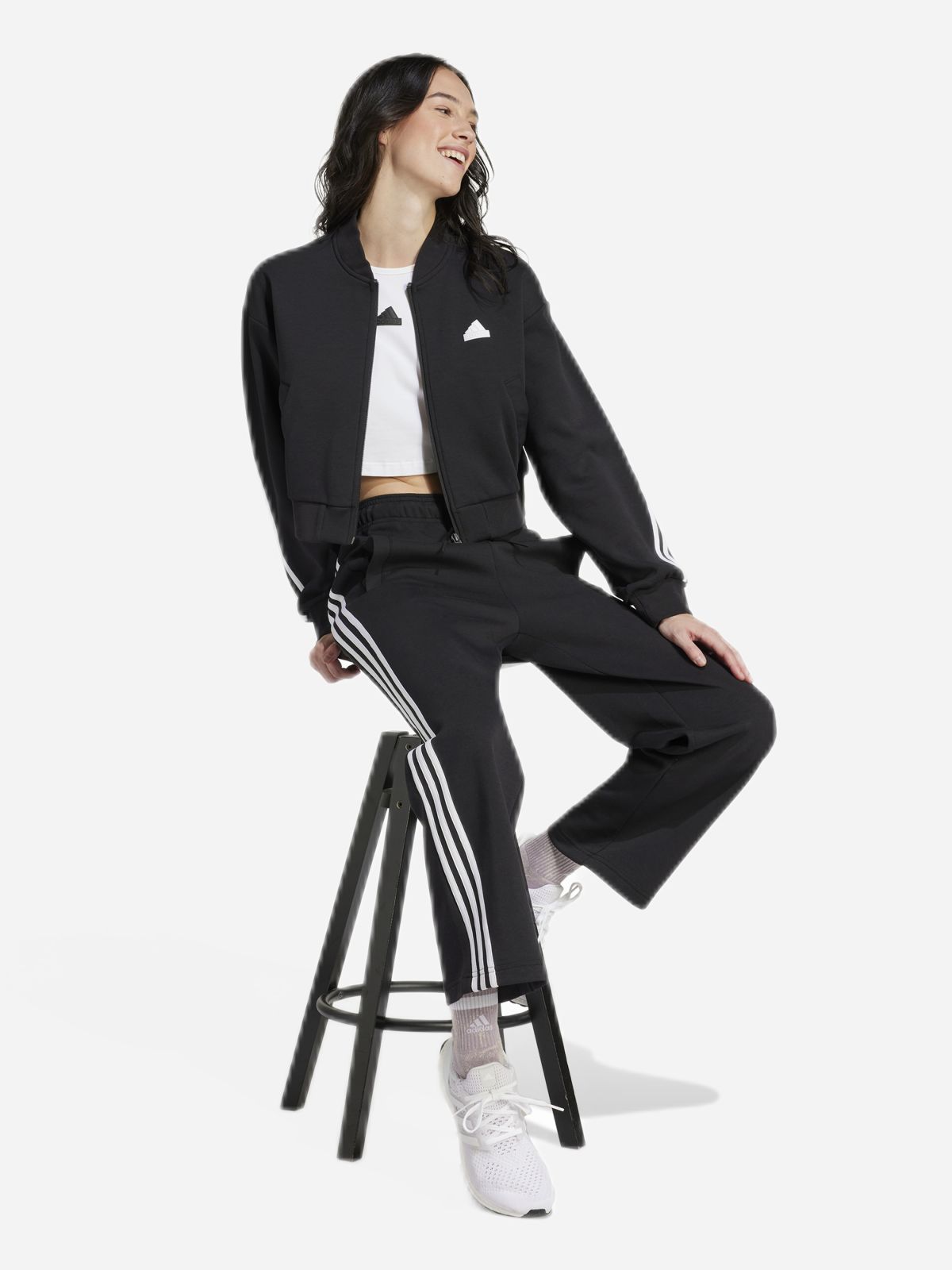  מכנסי Slim fit ארוכים עם לוגו של ADIDAS Performance