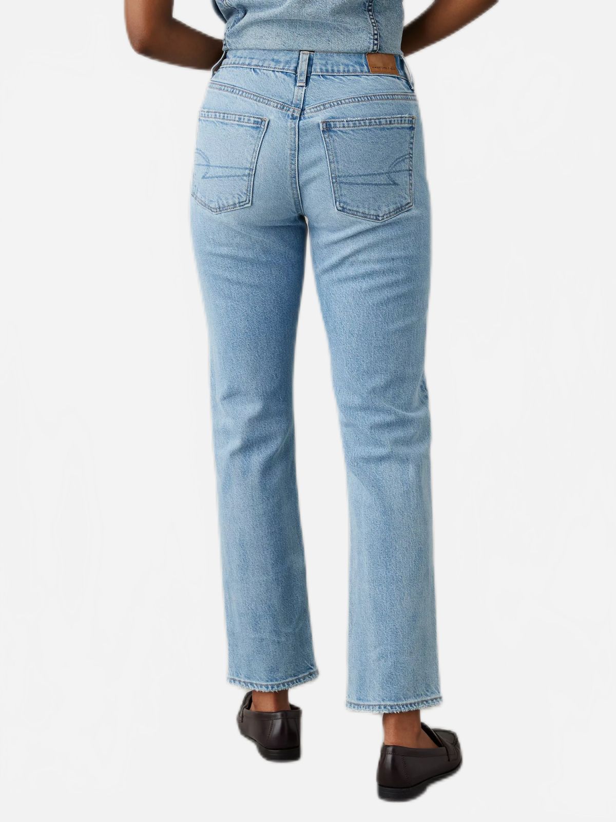  ג'ינס בגזרה גבוהה של AMERICAN EAGLE