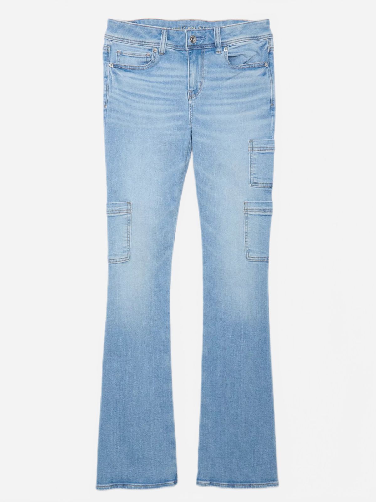  ג'ינס בגזרה נמוכה של AMERICAN EAGLE
