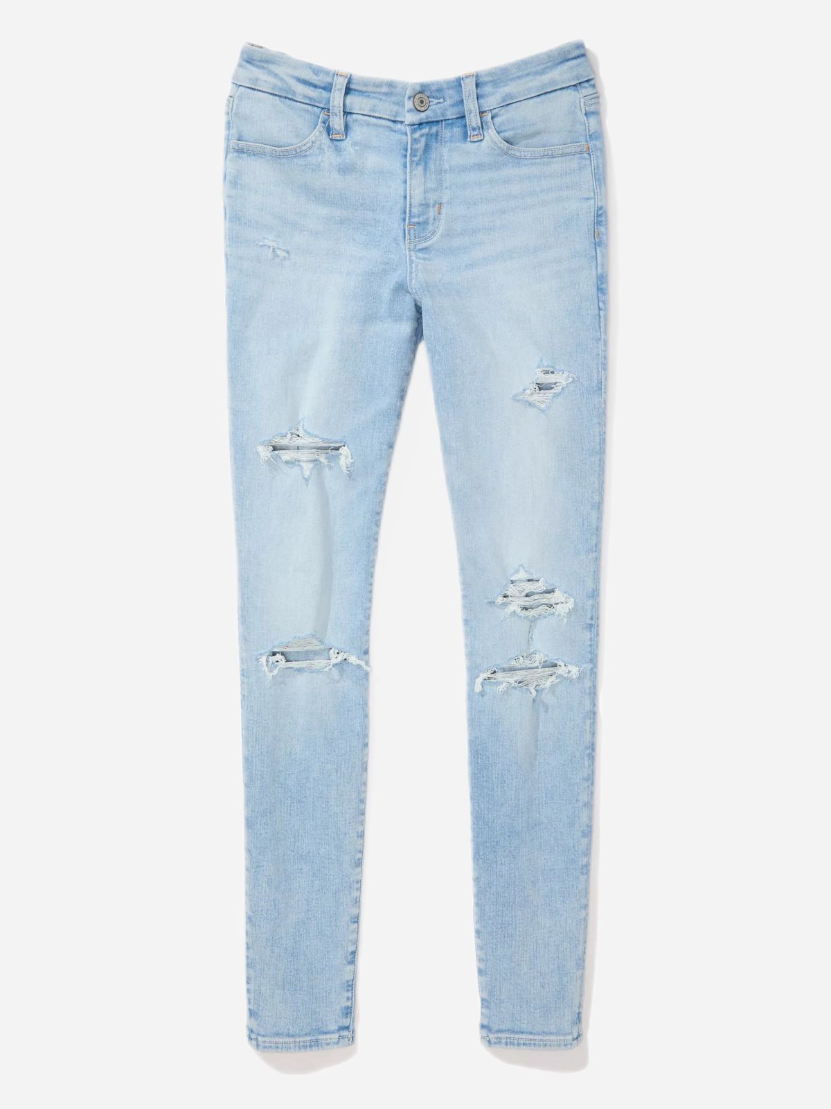  ג'ינס סקיני עם קרעים של AMERICAN EAGLE