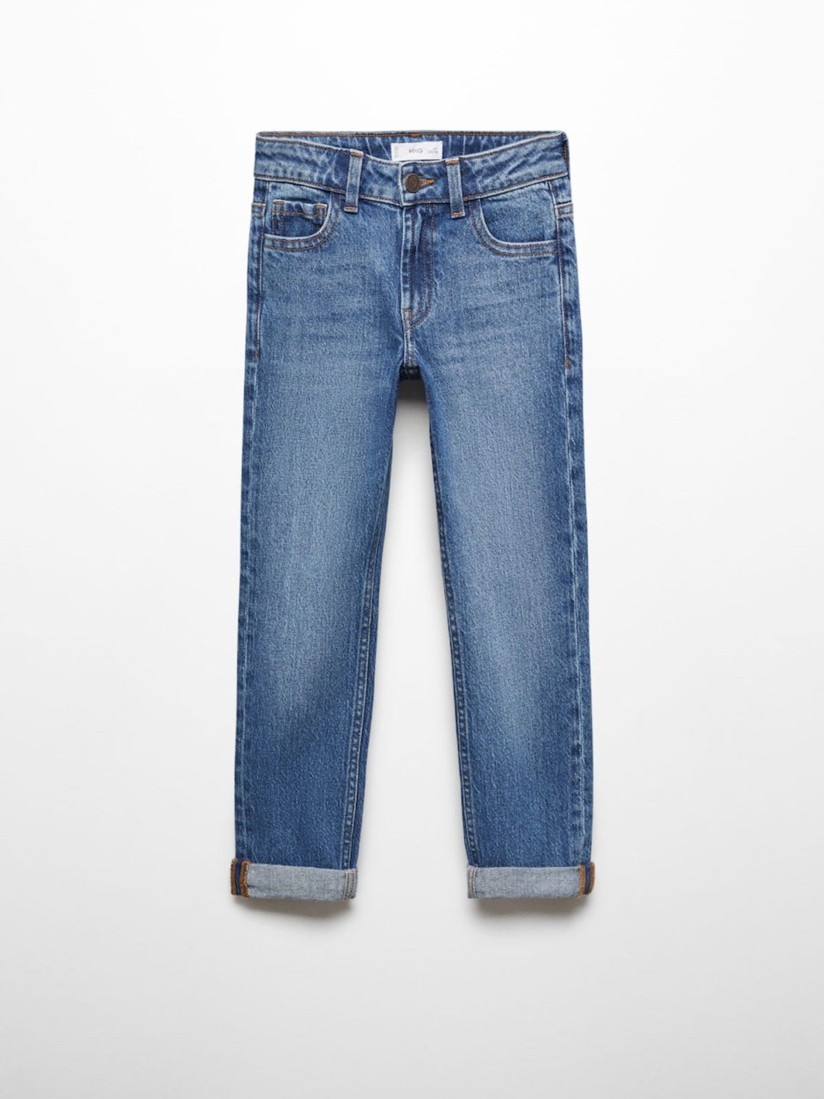  ג'ינס ארוך בגזרה ישרה של MANGO
