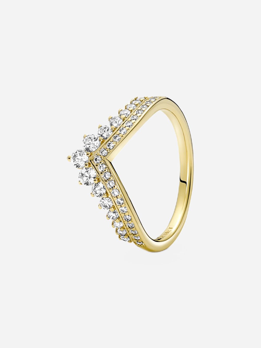  טבעת ציפוי זהב משאלת הנסיכה של PANDORA