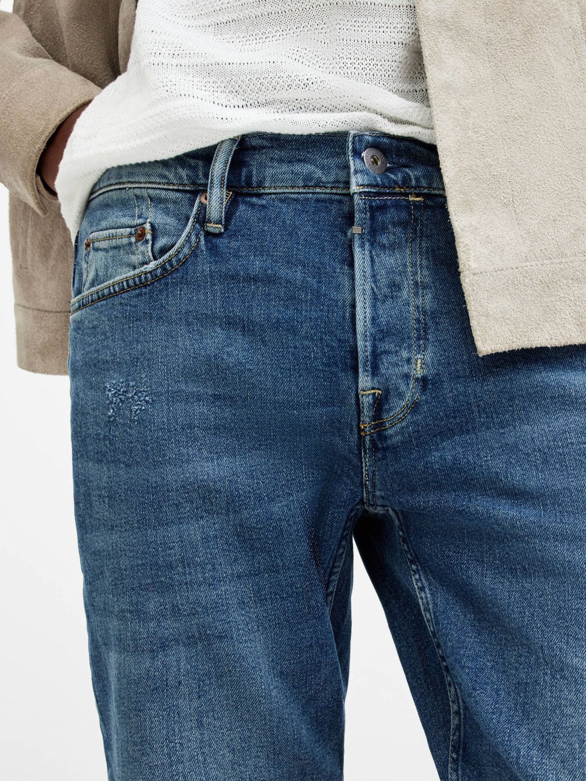  ג'ינס בגזרת Slim fit של ALL SAINTS