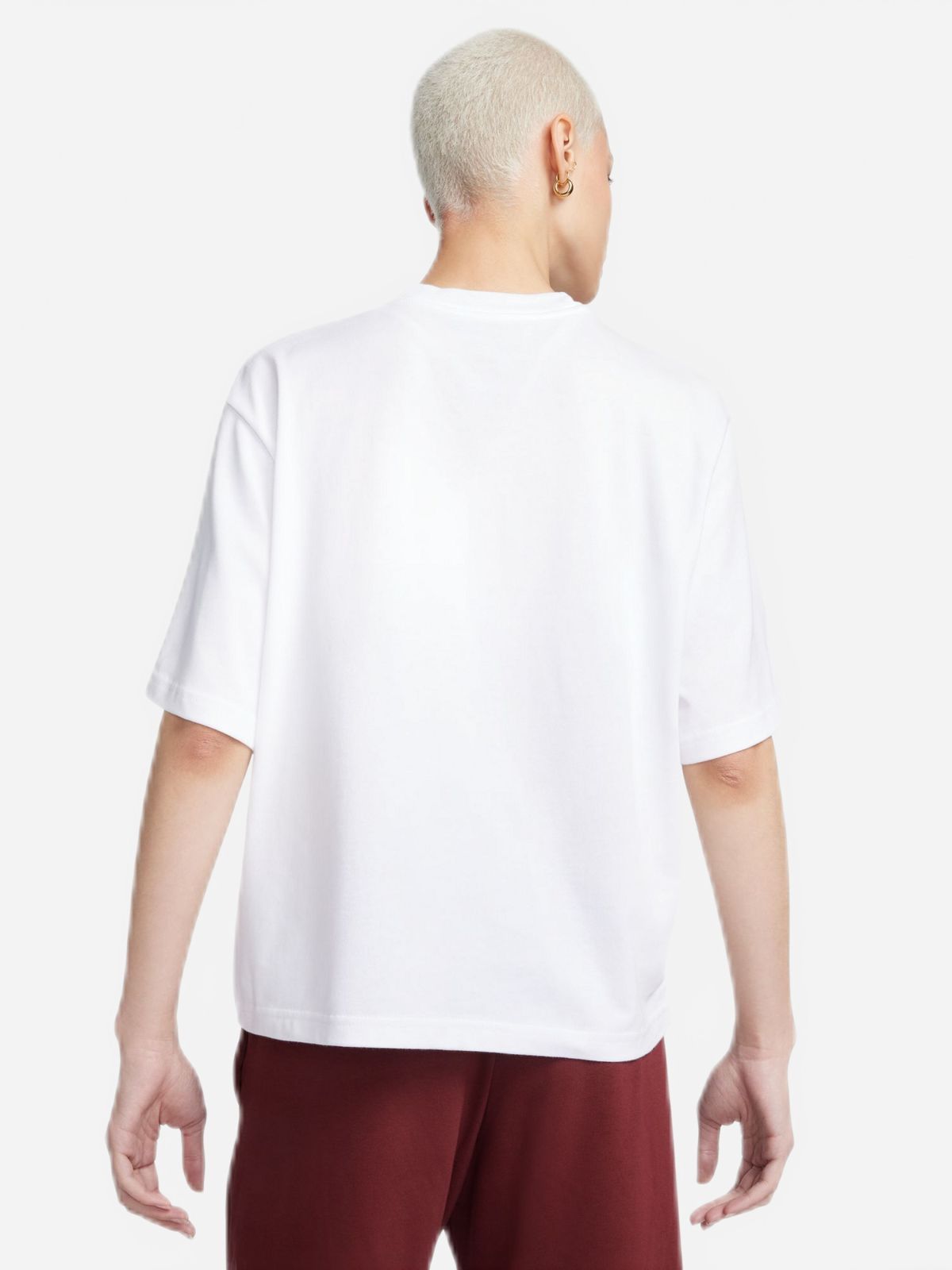  חולצת טישרט אוברסייז עם הדפס של NIKE