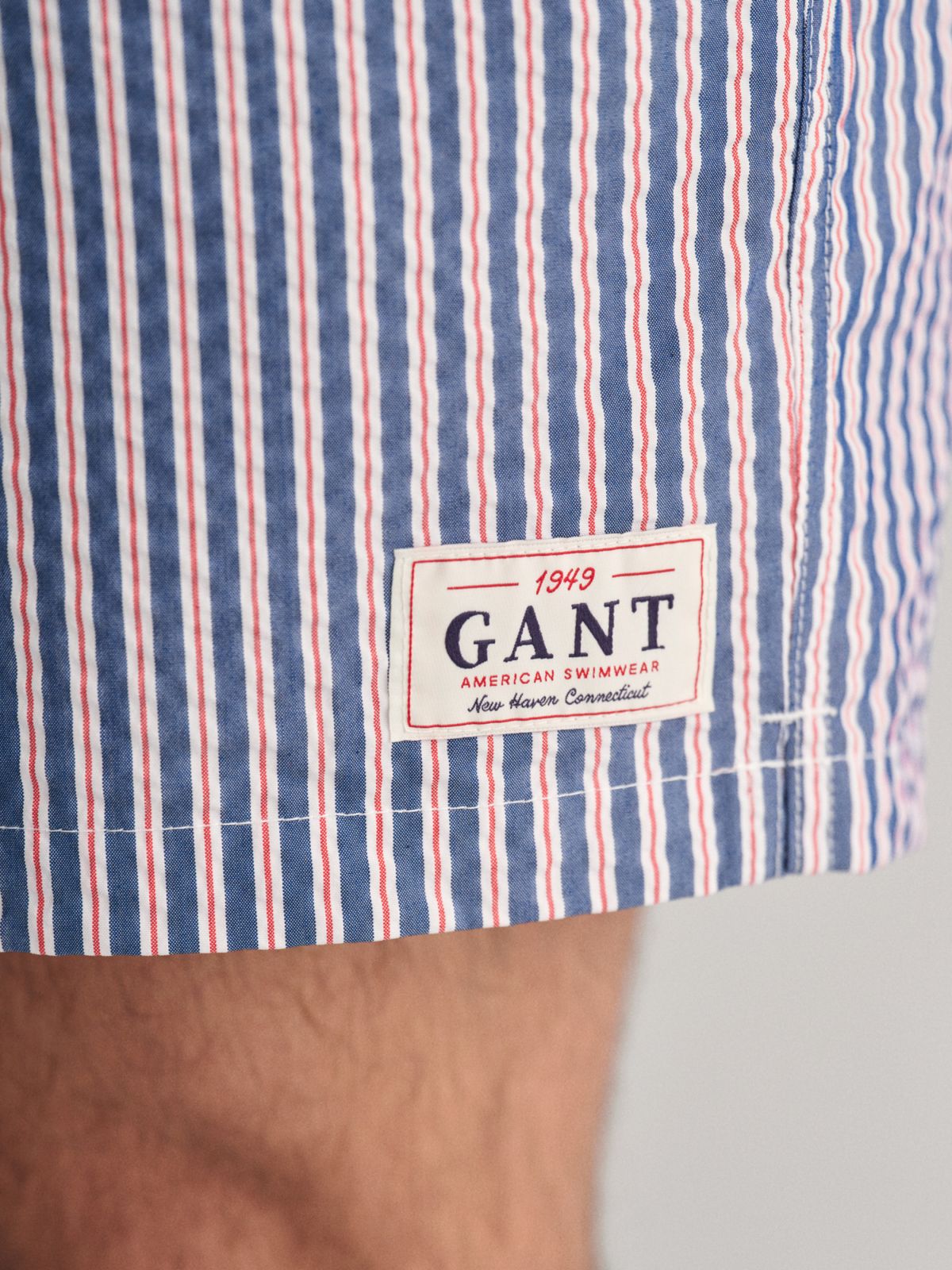  מכנס בגד ים בהדפס פסים של GANT