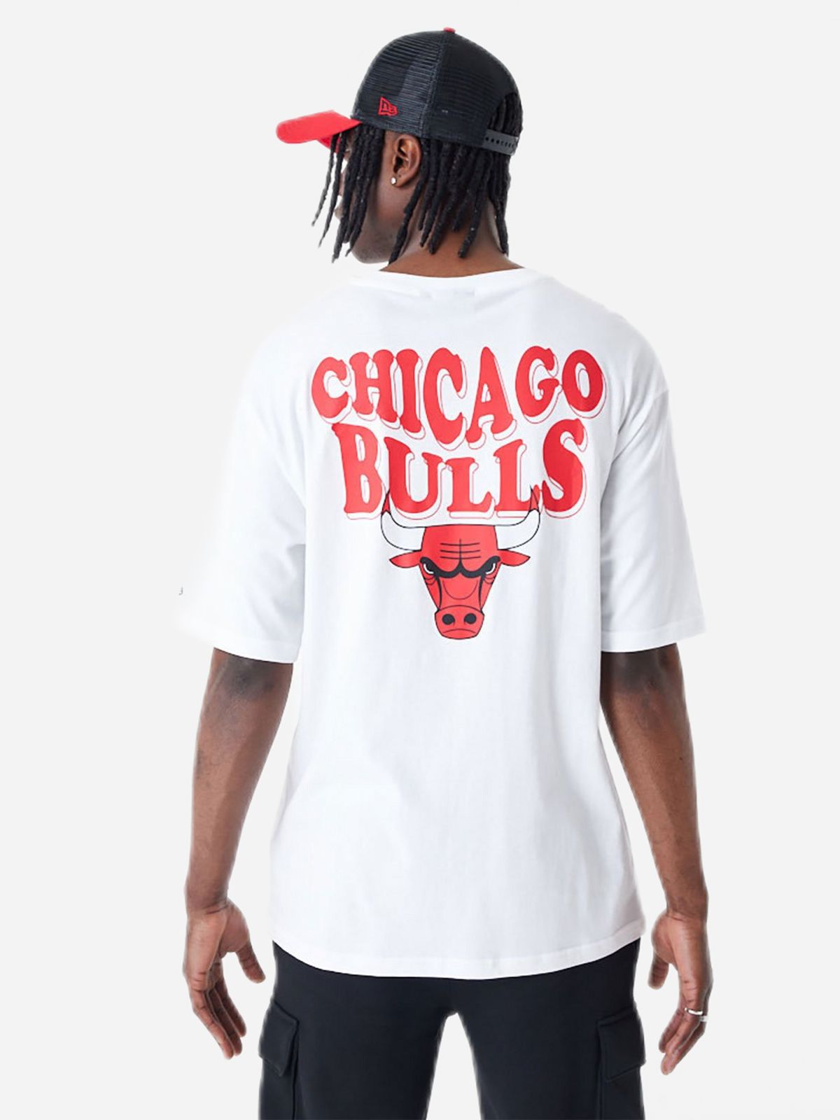  טי שירט עם הדפס Chicago Bulls / יוניסקס של NEW ERA