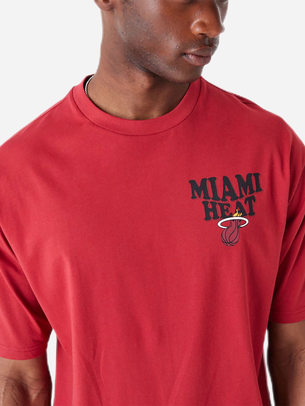  טי שירט עם הדפס Miami Heat של NEW ERA