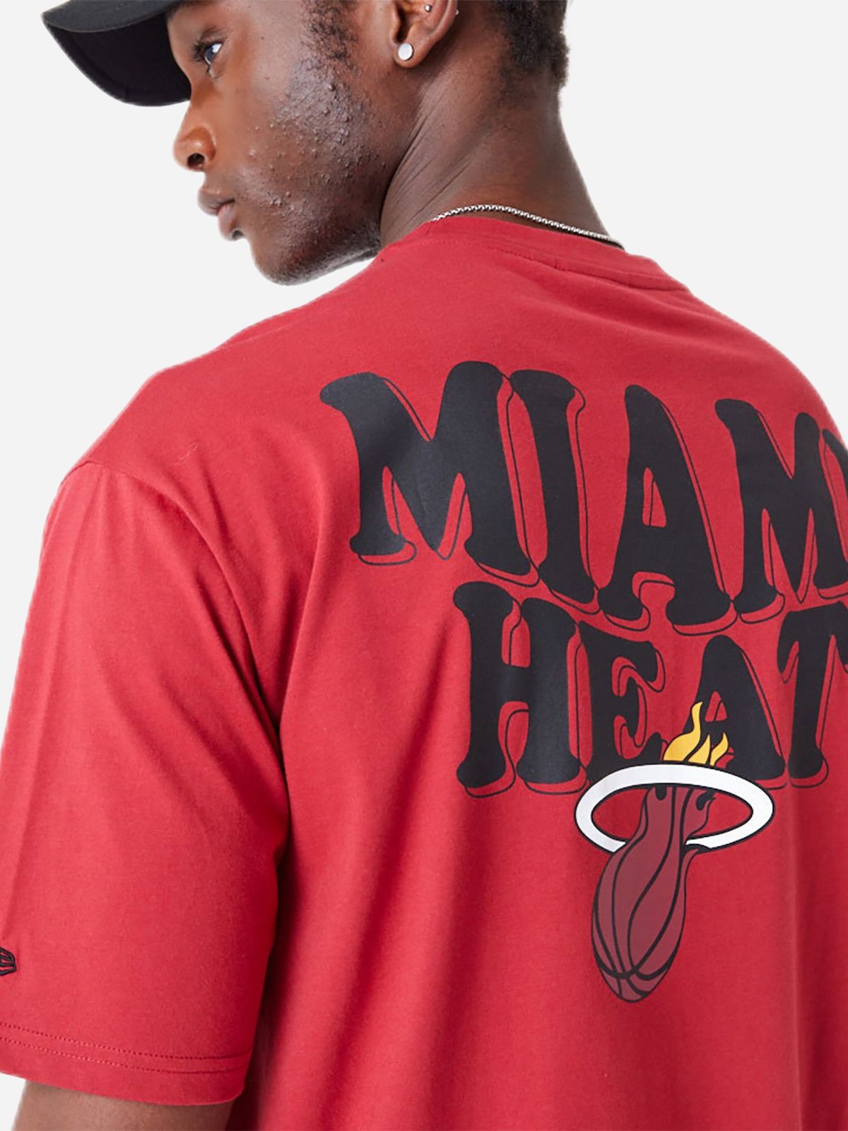  טי שירט עם הדפס Miami Heat של NEW ERA