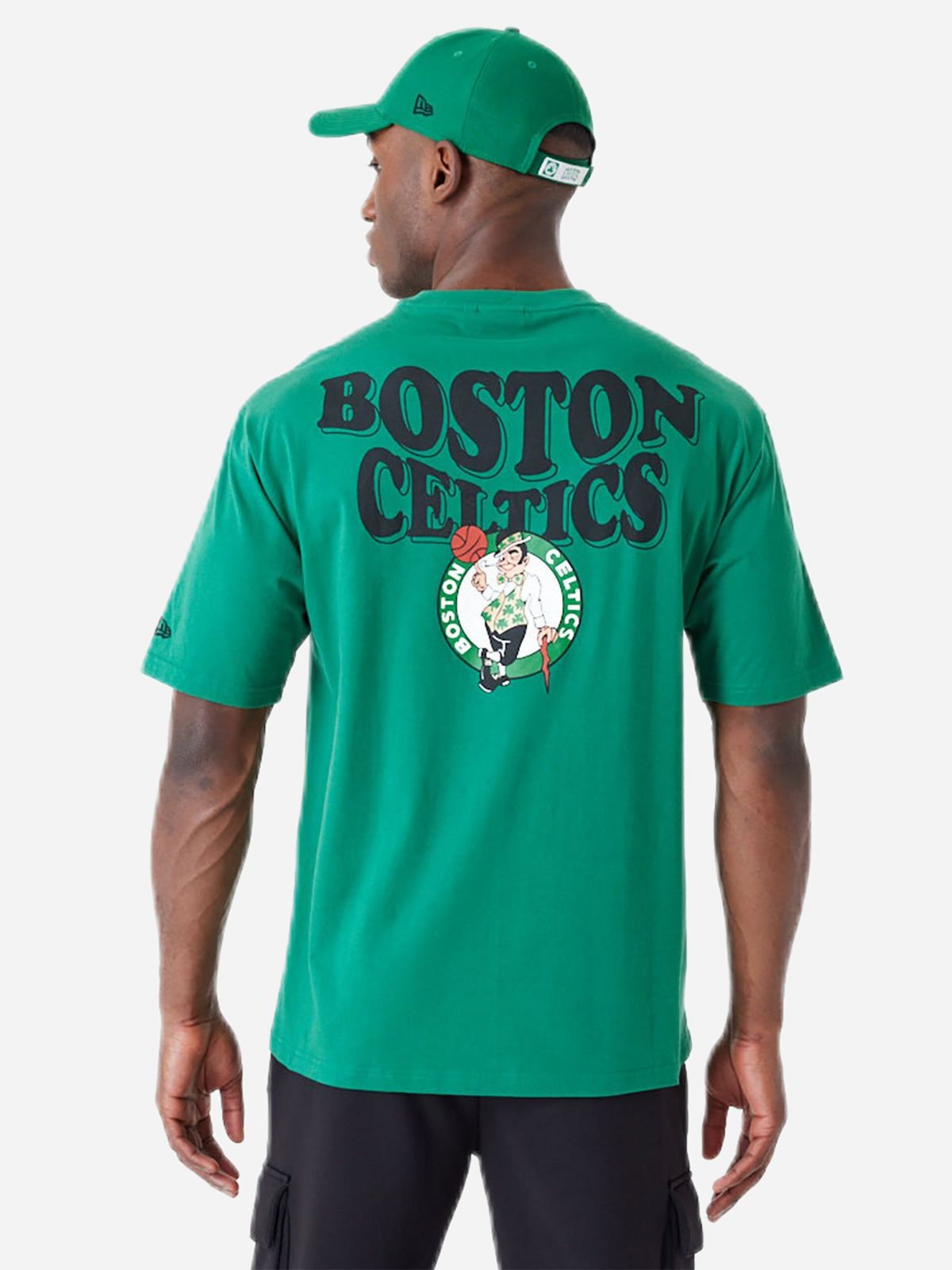  טי שירט עם הדפס Boston Celtics של NEW ERA