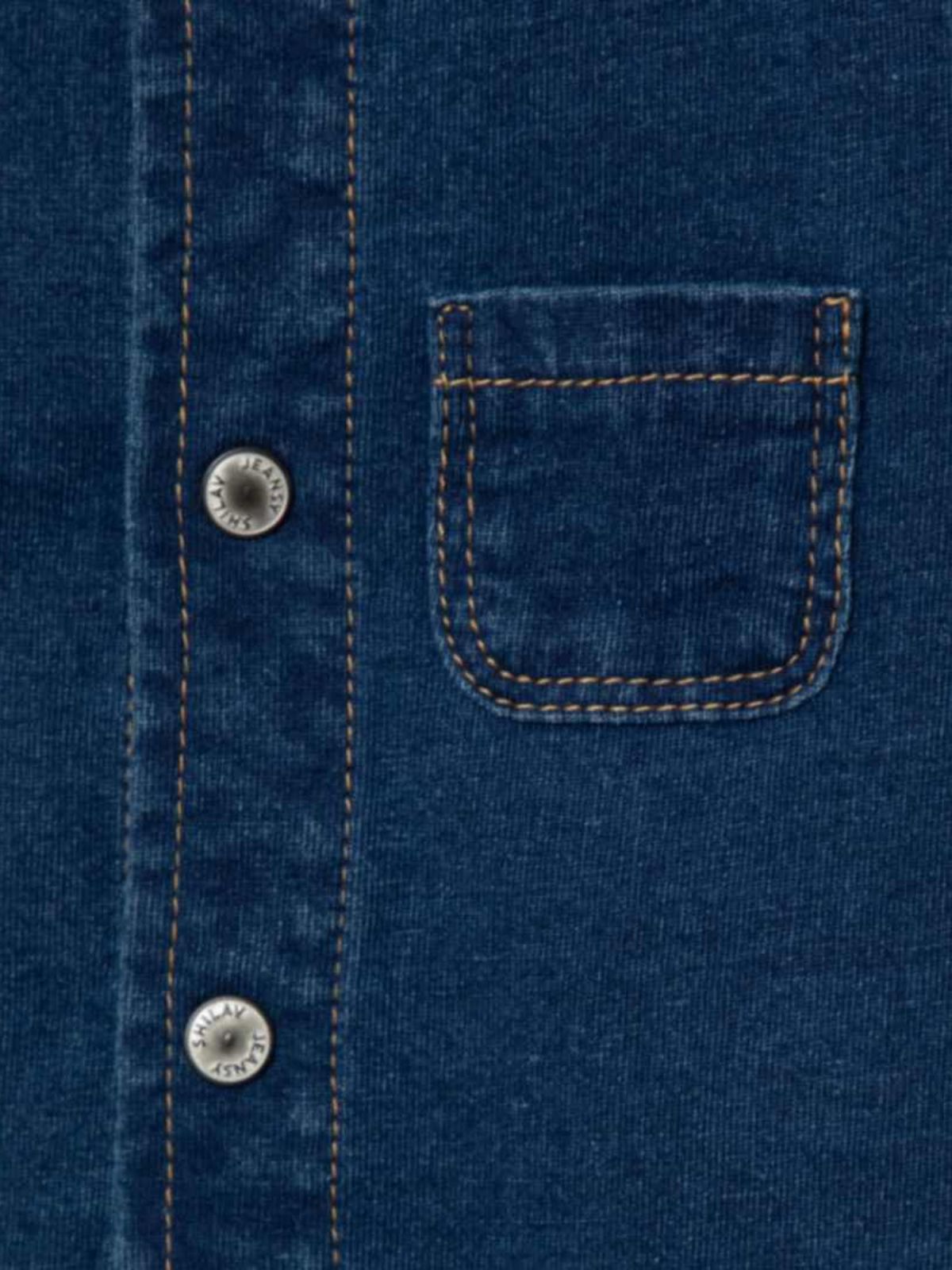  אוברול ג'ינס קצר / 0-24M של SHILAV