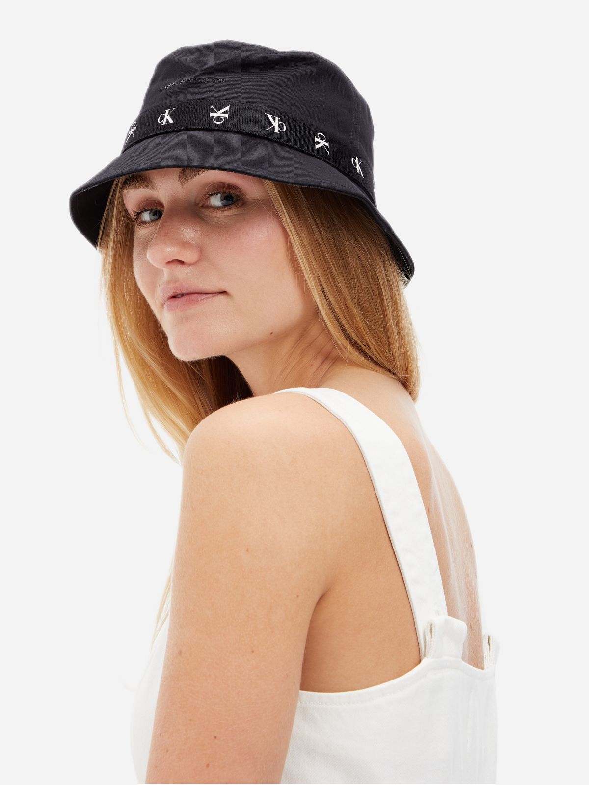  כובע באקט עם לוגו / נשים של CALVIN KLEIN