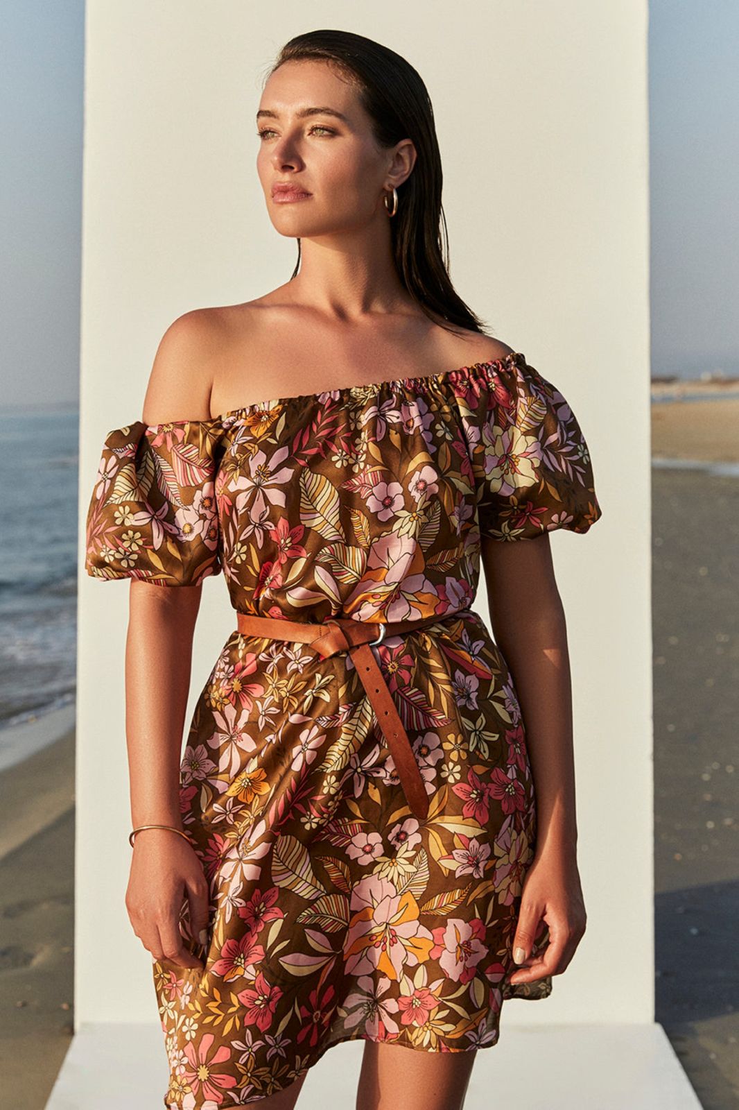  בגד חוף שמלה RESORT FLORALS של LUMA BY GOTTEX 