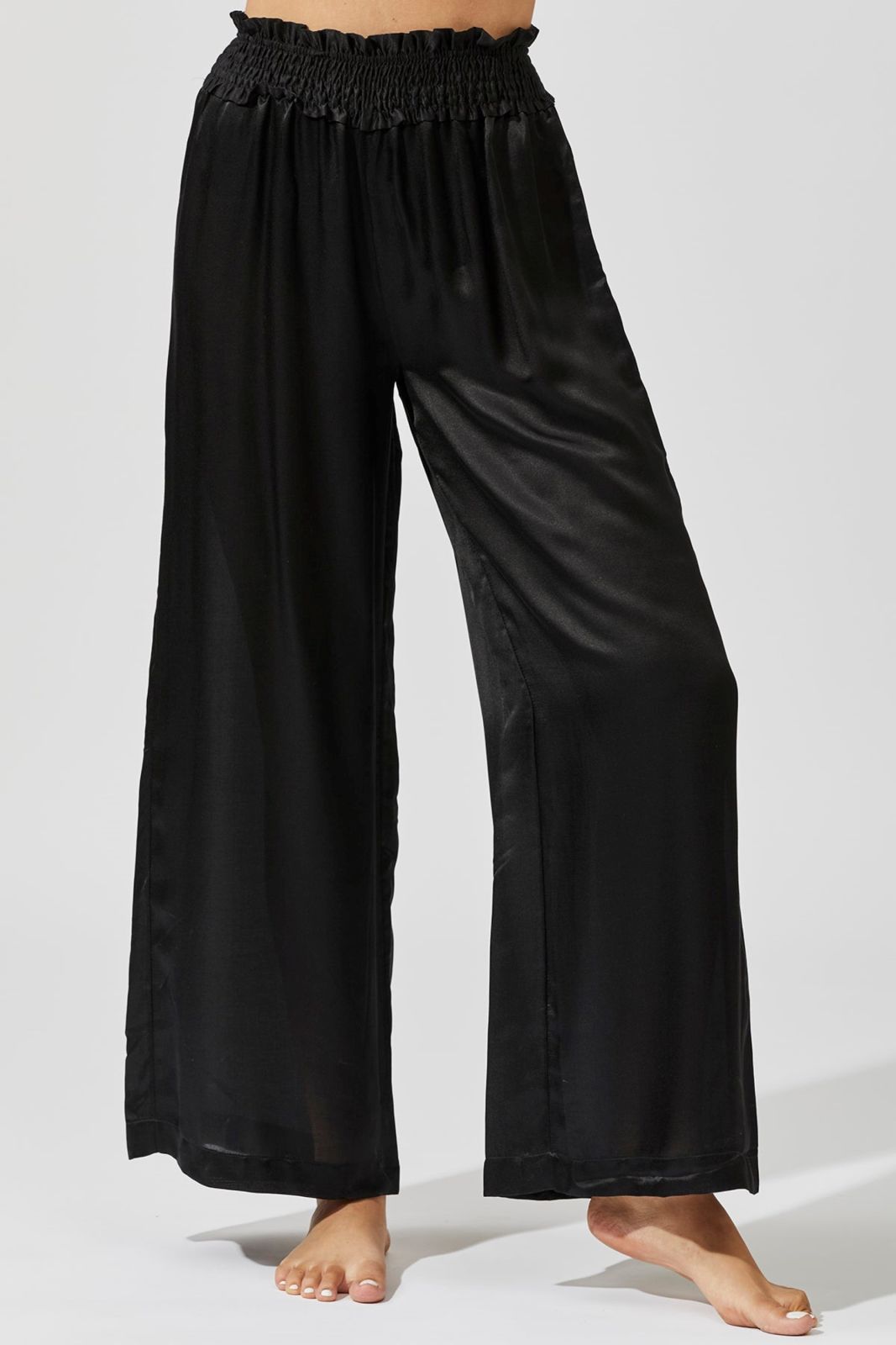  מכנסיים ארוכים שחור של LUMA BY GOTTEX 