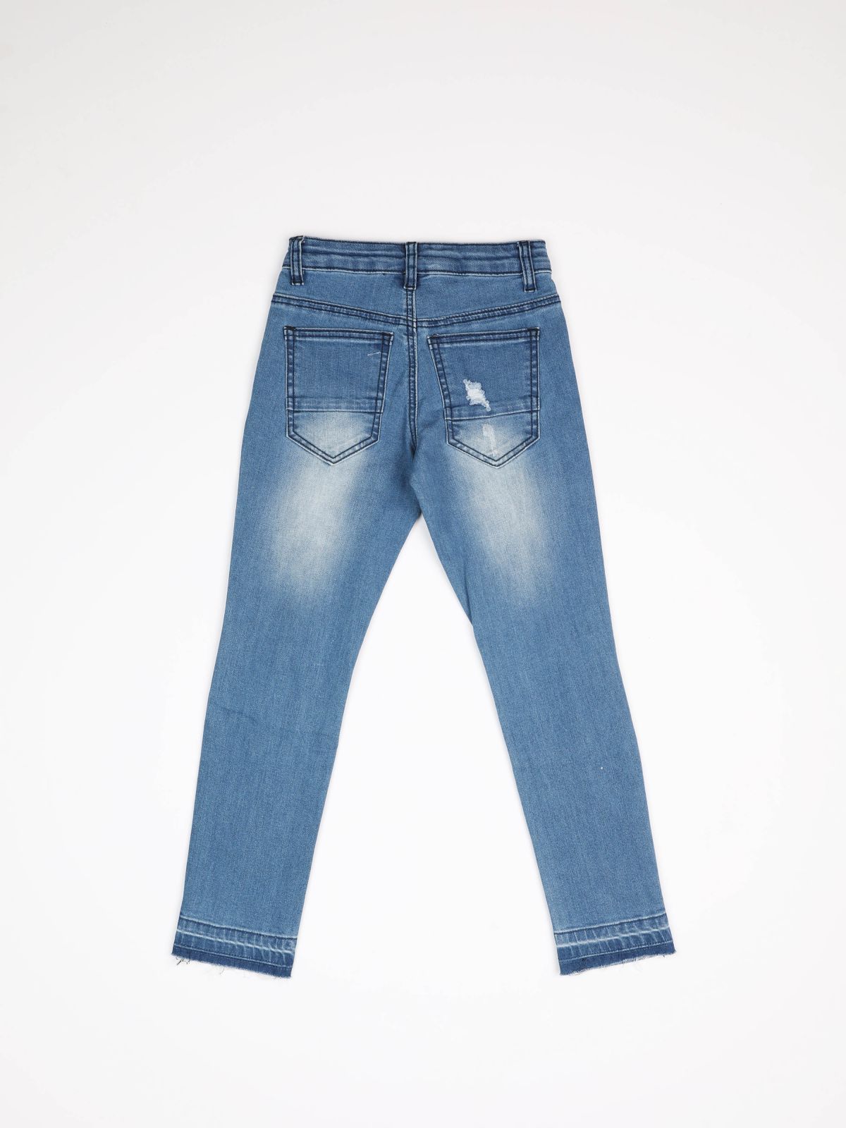  ג'ינס גזרה ישרה עם קרעים / בנים של TERMINAL X KIDS