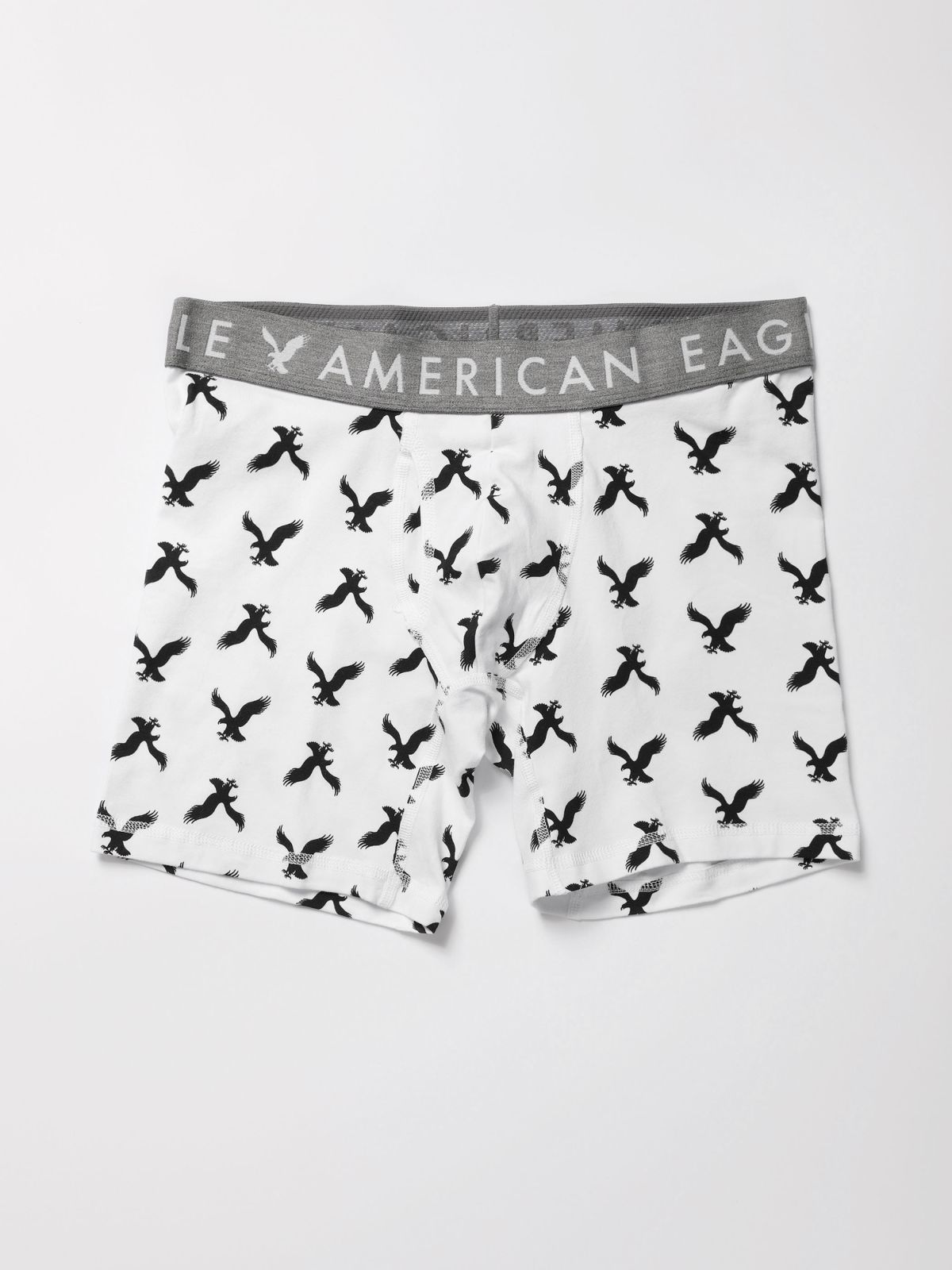  תחתוני בוקסר לונגליין בהדפס לוגו / גברים של AMERICAN EAGLE