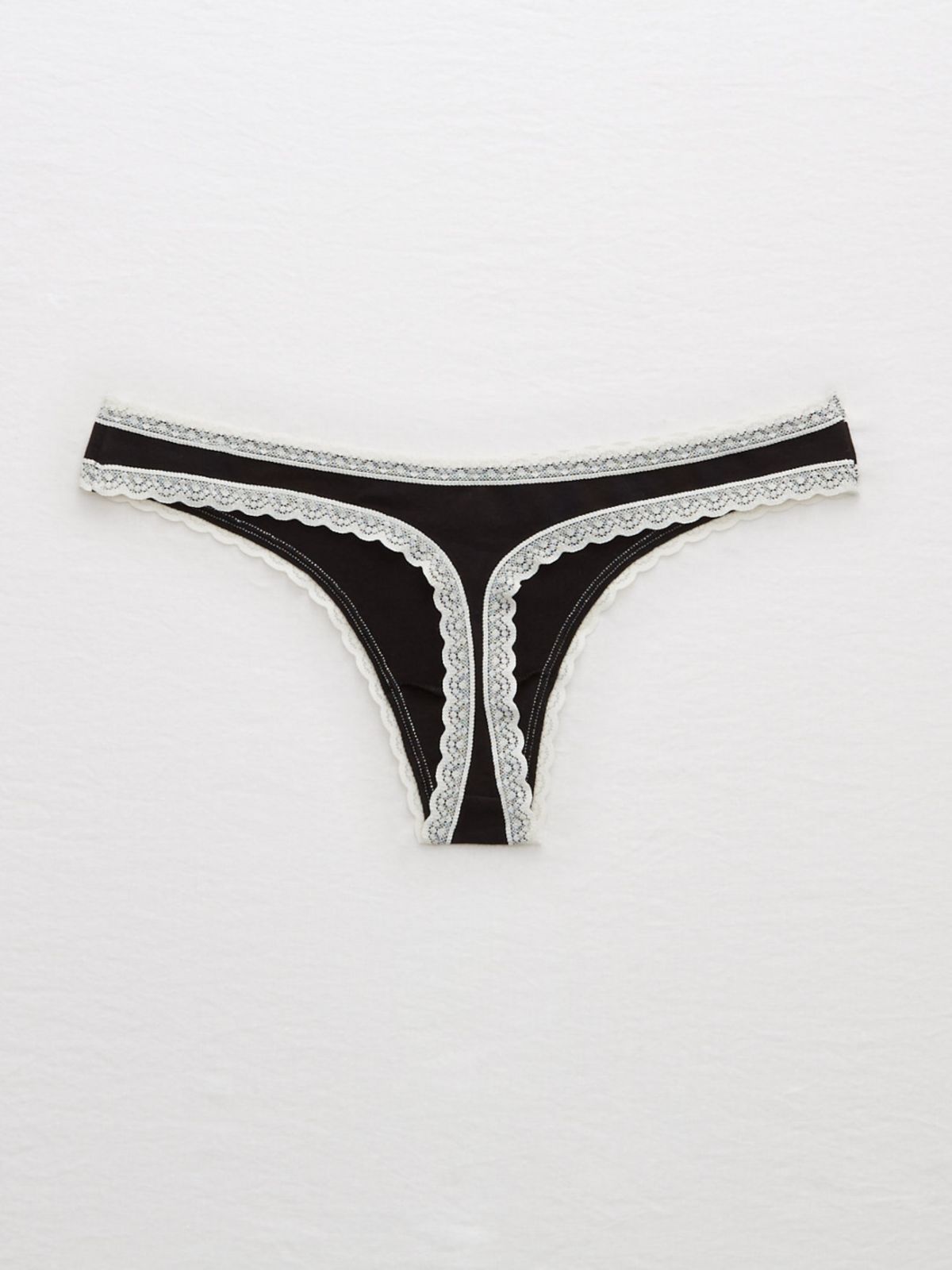  BASIC THONG (SOLID) של AERIE