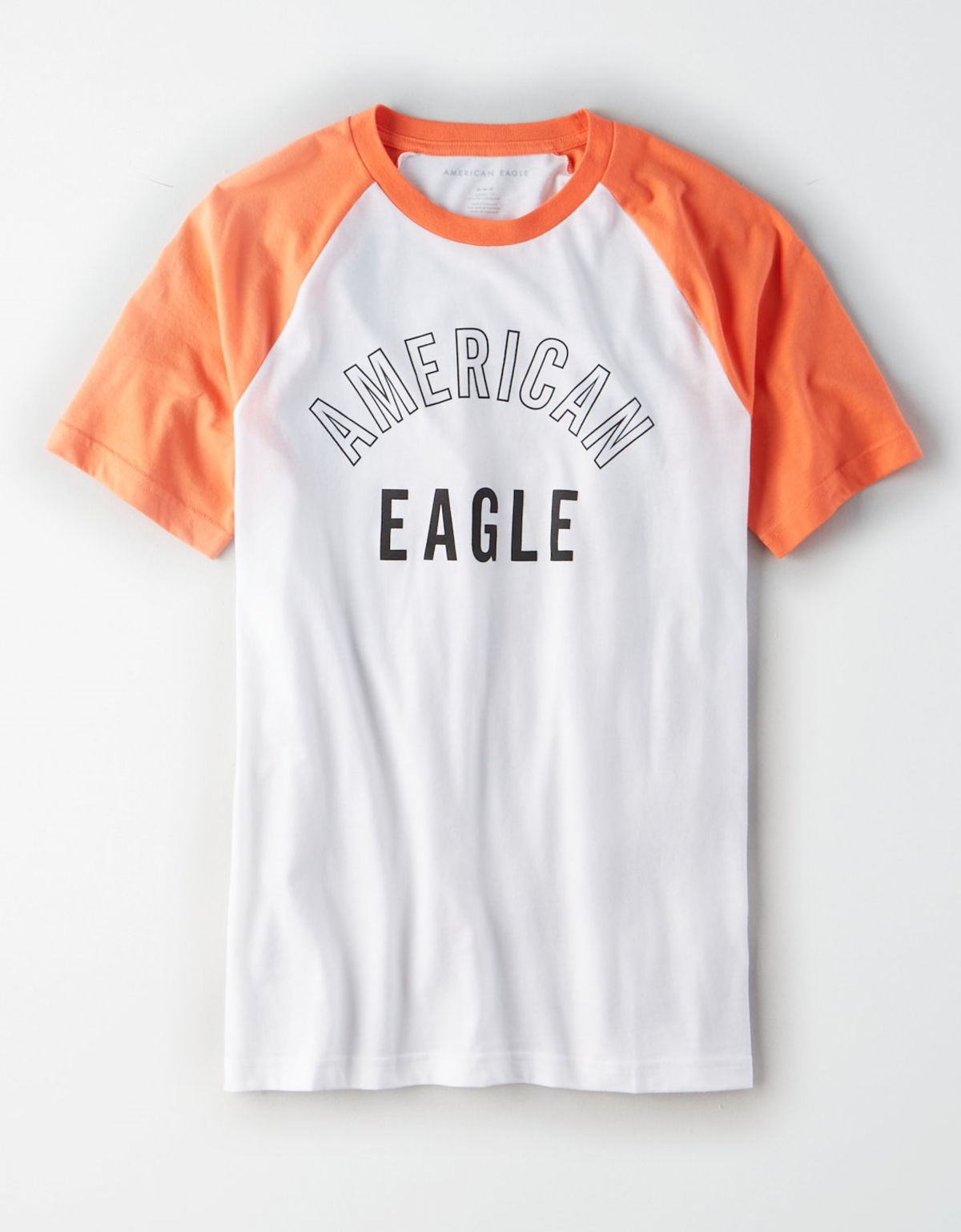  טי שירט בייסבול עם לוגו / גברים של AMERICAN EAGLE