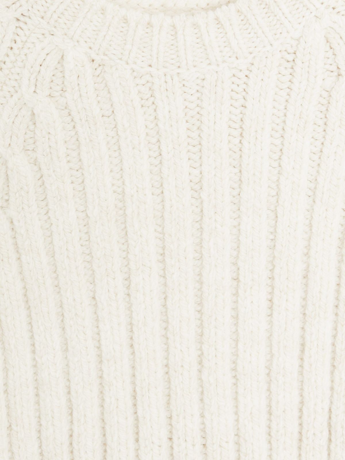  סוודר צ'אנקי בדוגמת פסים של MANGO