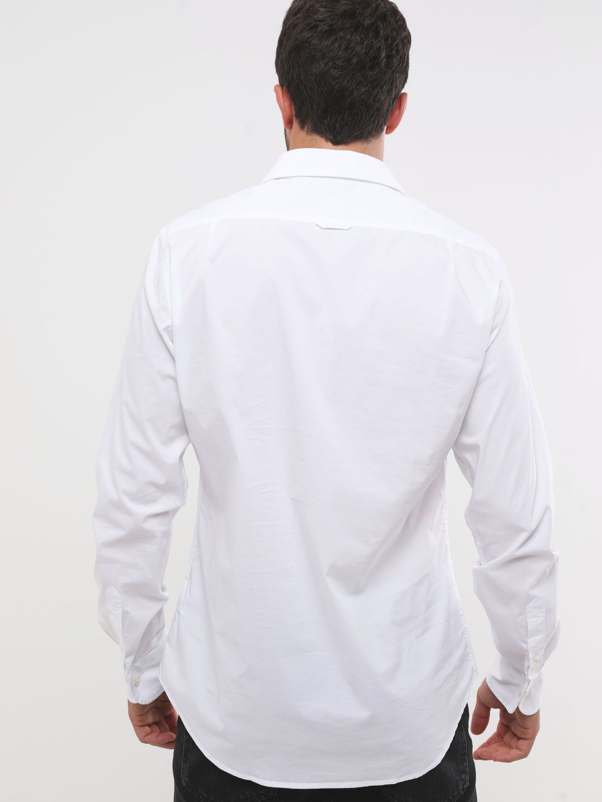  חולצה מכופתרת עם רקמת לוגו Slim-fit של GANT