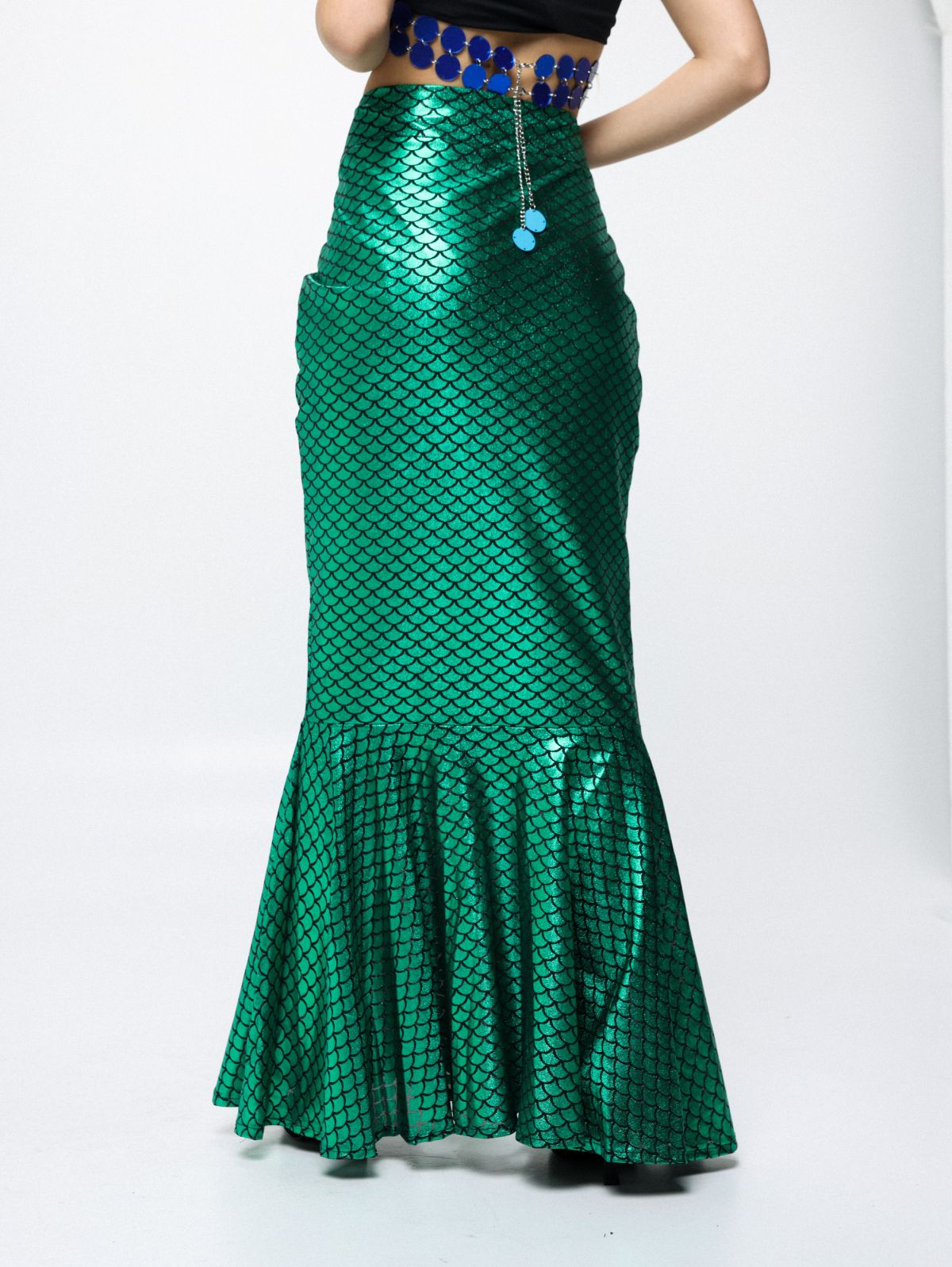  חצאית מקסי פפלום Mermaid / Purim Collection של TERMINAL X PURIM COLLECTION