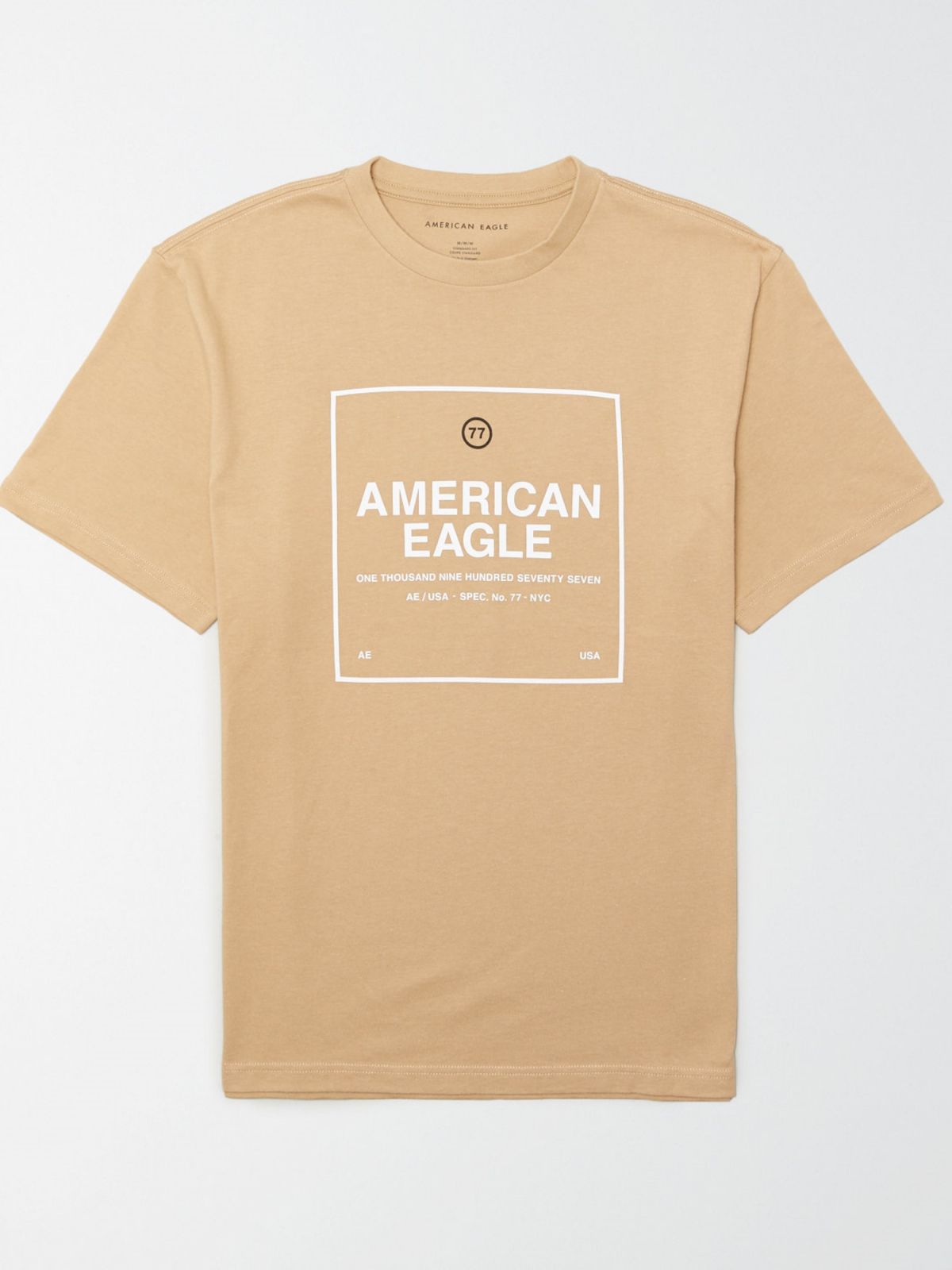 טי שירט עם הדפס לוגו / גברים של AMERICAN EAGLE