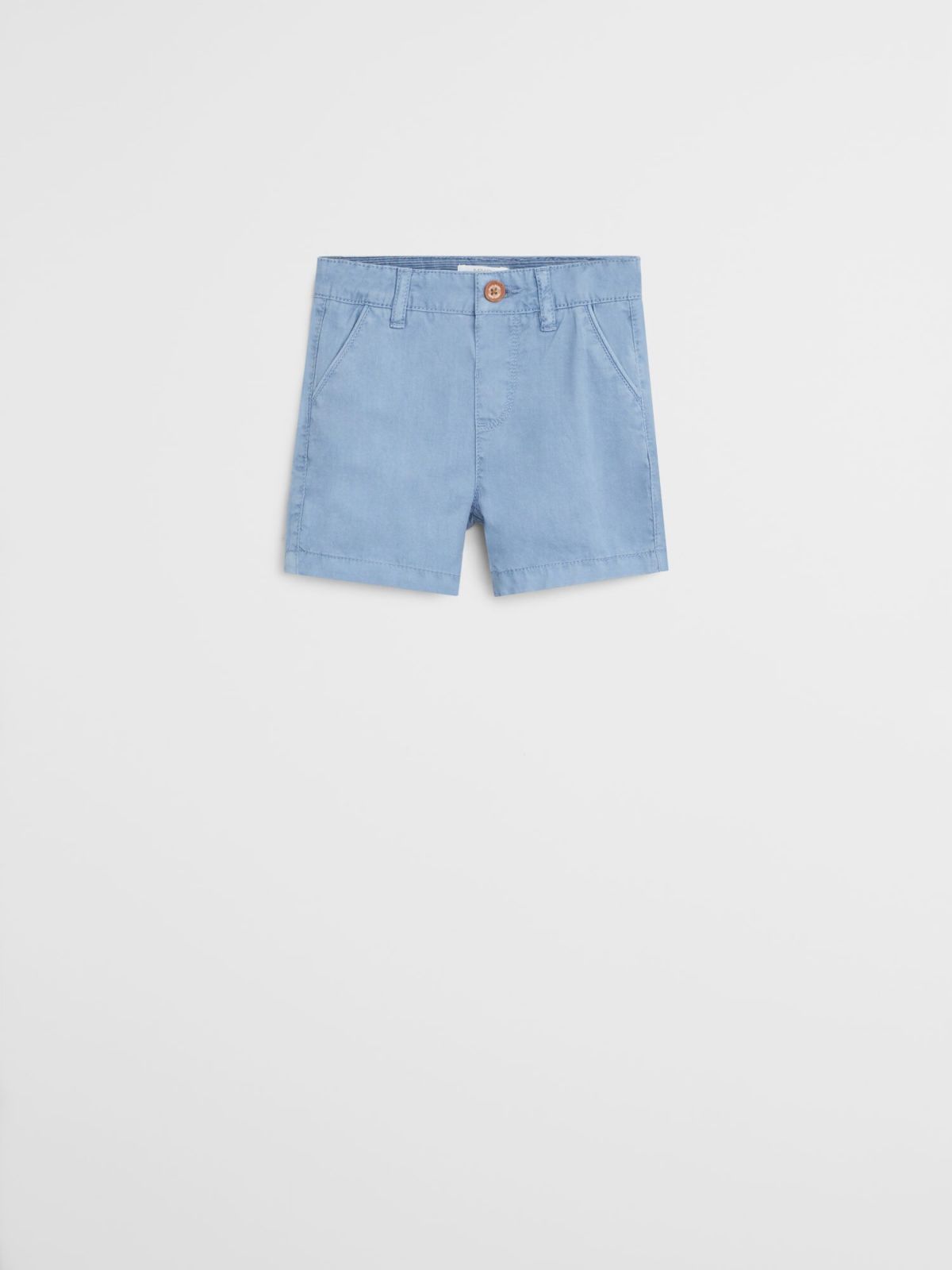 מכנסי ברמודה קצרים דמוי ג'ינס \ 9M-4Y של MANGO