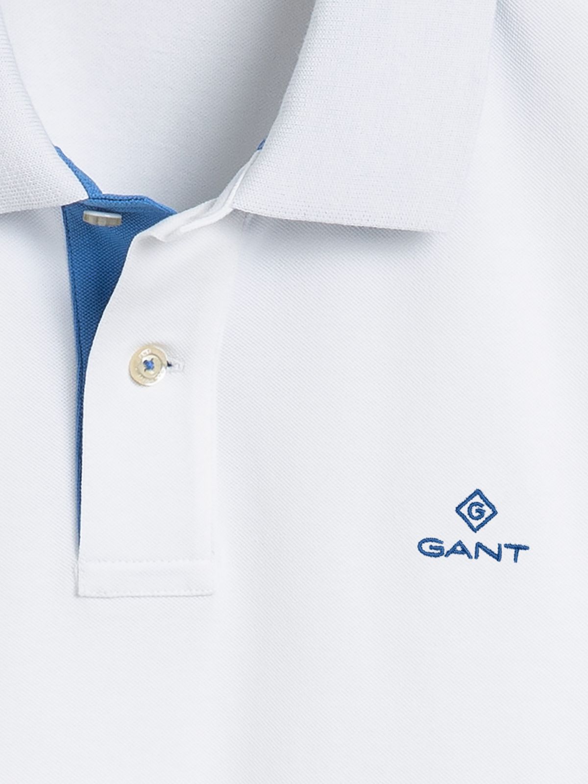  חולצת פולו עם רקמת לוגו / גברים של GANT