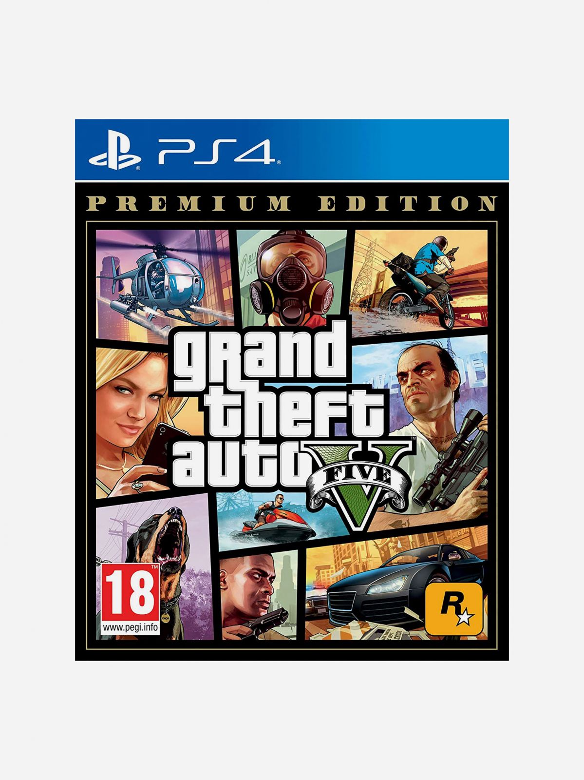  The Grand Theft Auto V: Premium Online Edition / PlayStation 4 של TOYS