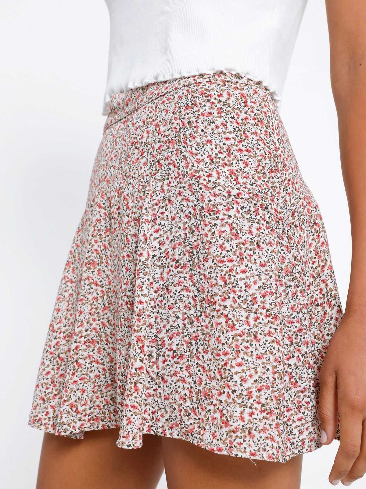  מכנסי חצאית בהדפס פרחים של YANGA