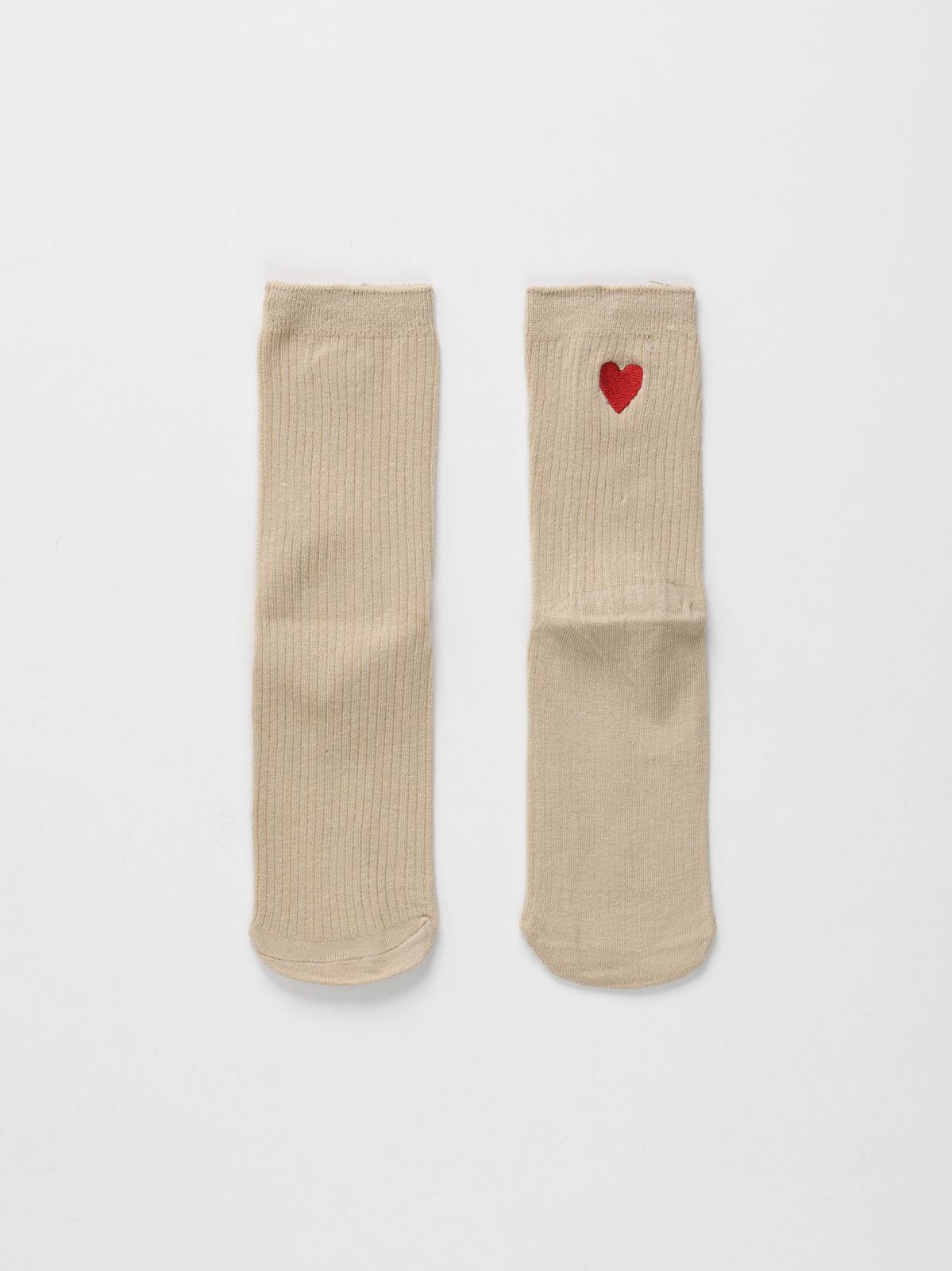  מארז 2 זוגות גרביים עם לב / נשים של TERMINAL X