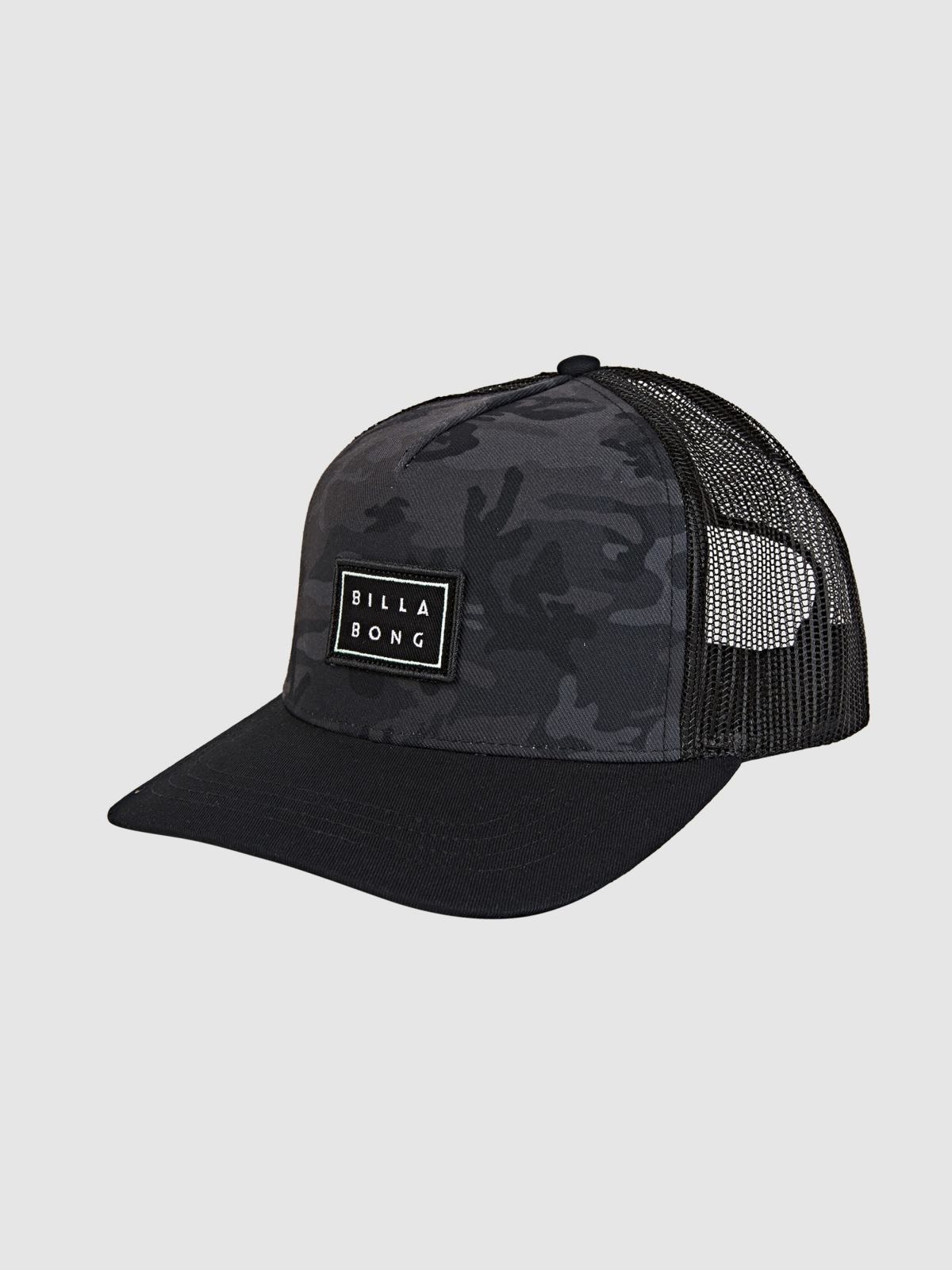  כובע מצחייה בהדפס קמופלאז' עם לוגו / גברים של BILLABONG