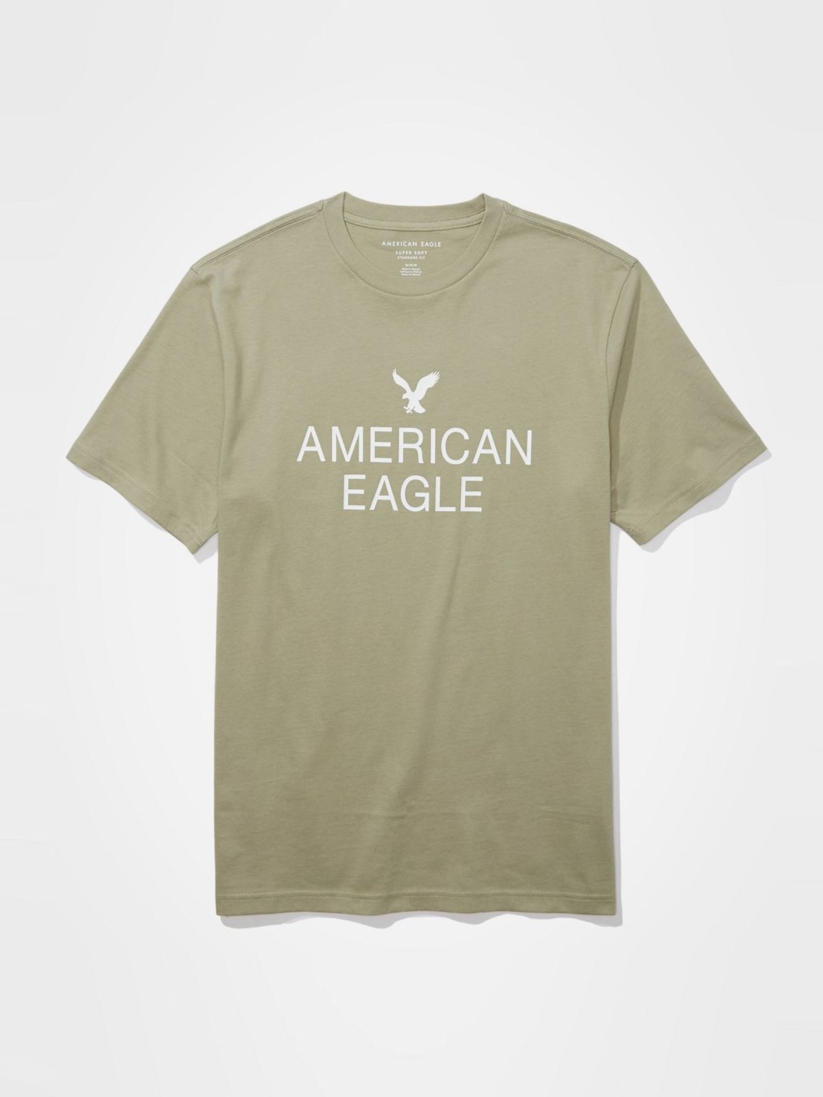  טי שירט עם לוגו / גברים של AMERICAN EAGLE