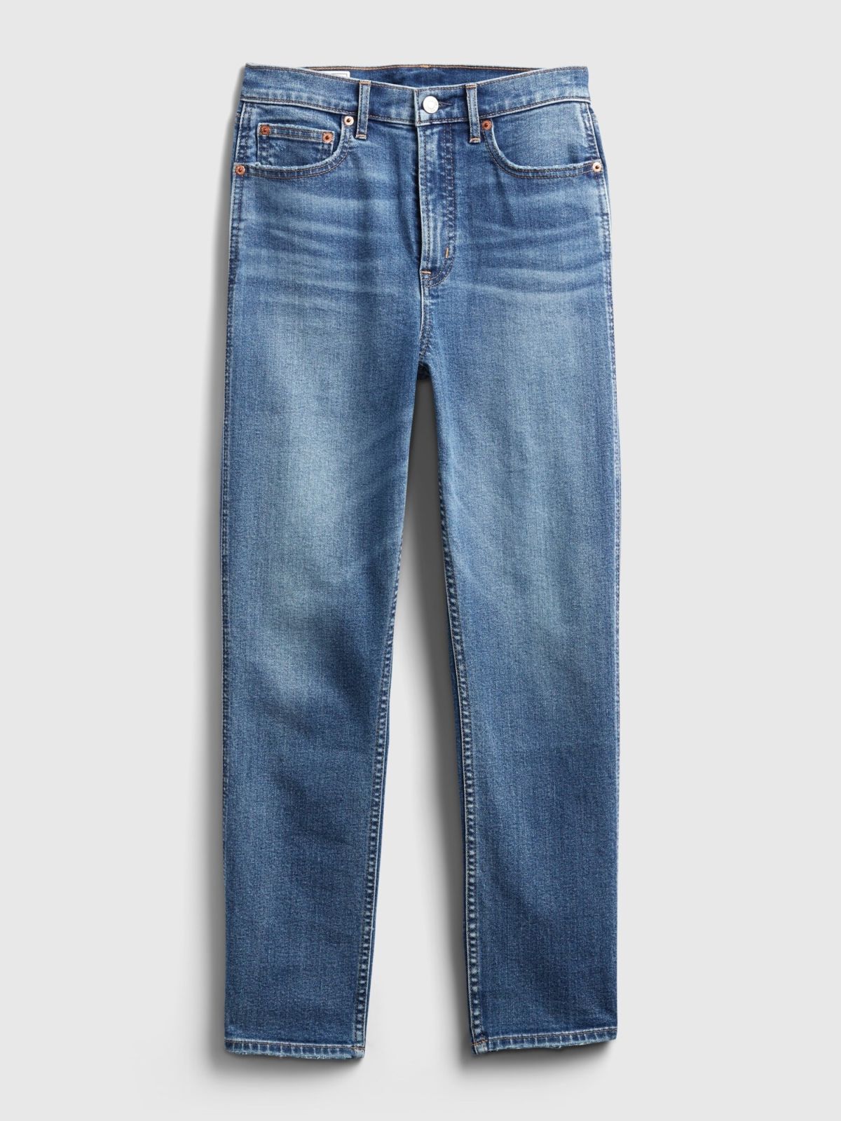  ג'ינס 7/8 בגזרה גבוהה של GAP
